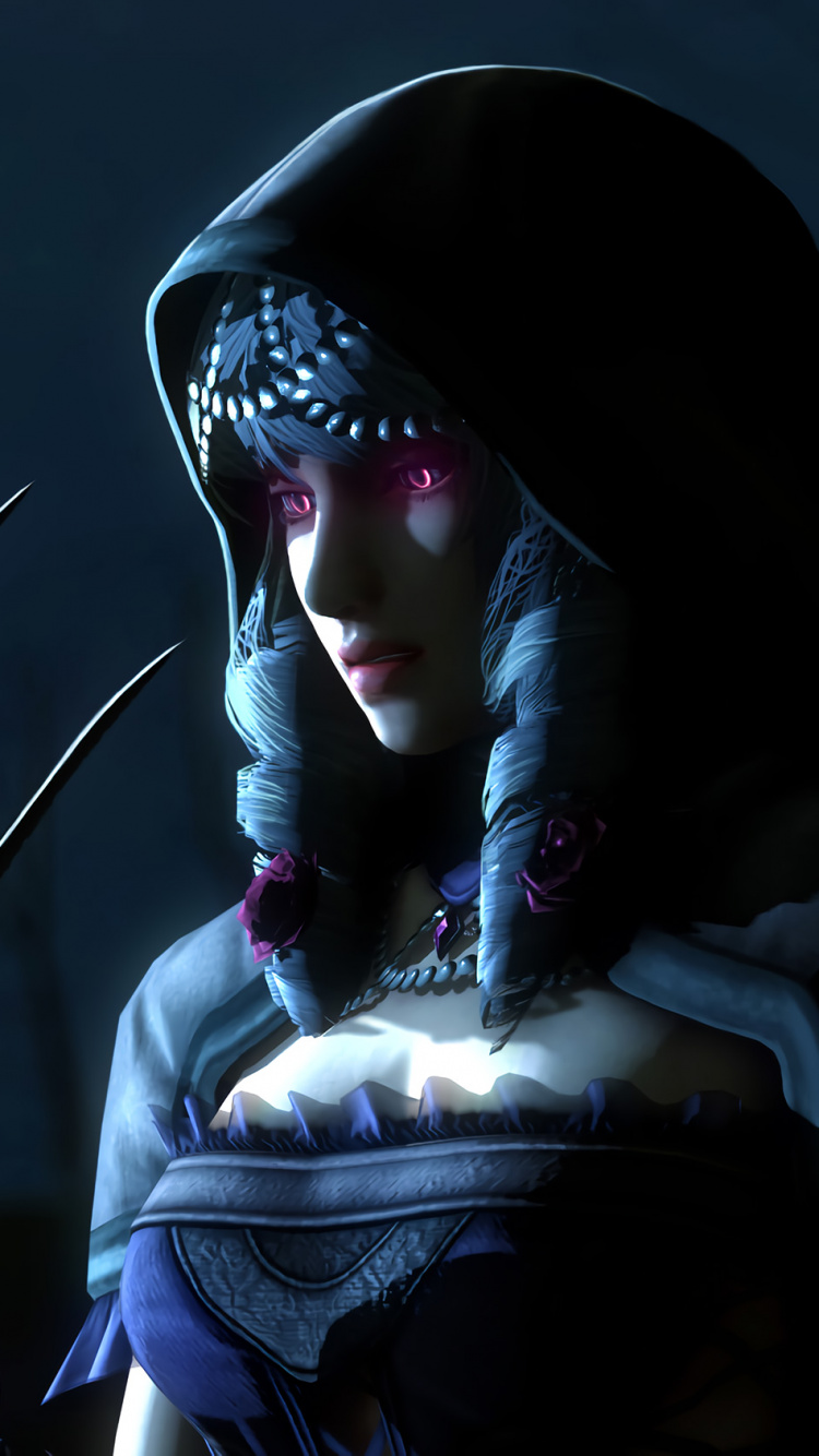 Обои В SoulCalibur V В, В SoulCalibur IV в, бандай намко развлечения, темнота, свет в разрешении 750x1334