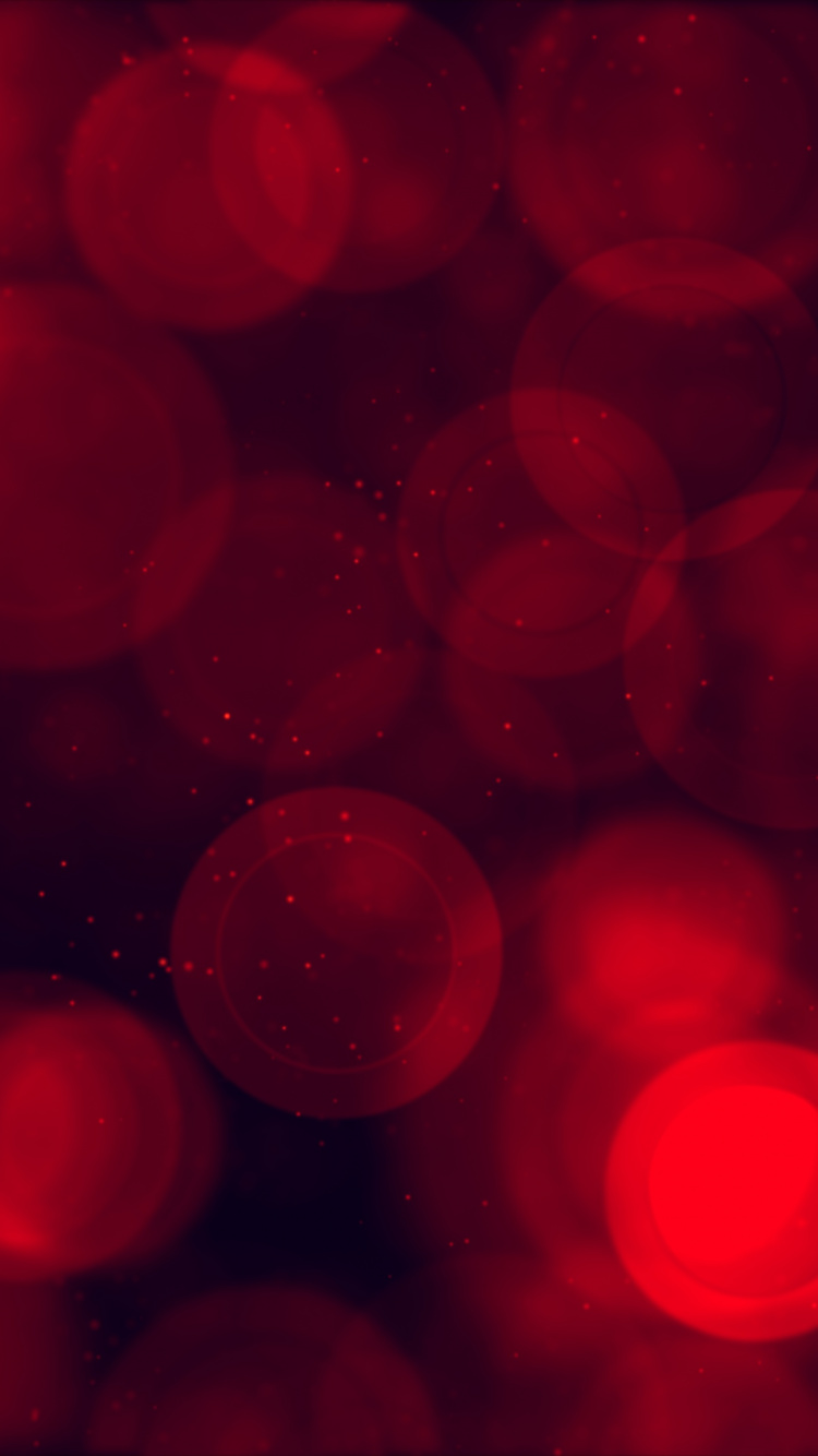 Обои красный цвет, свет, круг, темнота, пурпурный цвет в разрешении 750x1334
