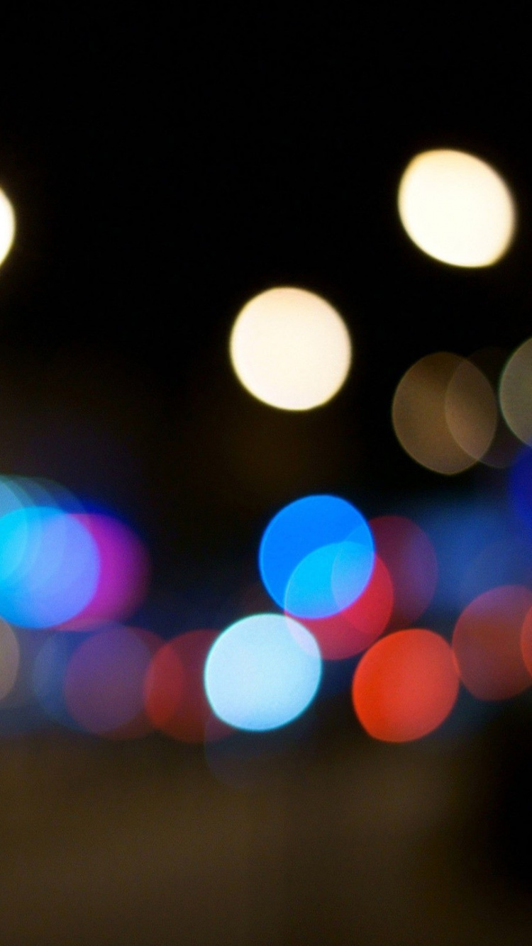 Обои свет, ночь, освещение, синий, темнота в разрешении 750x1334