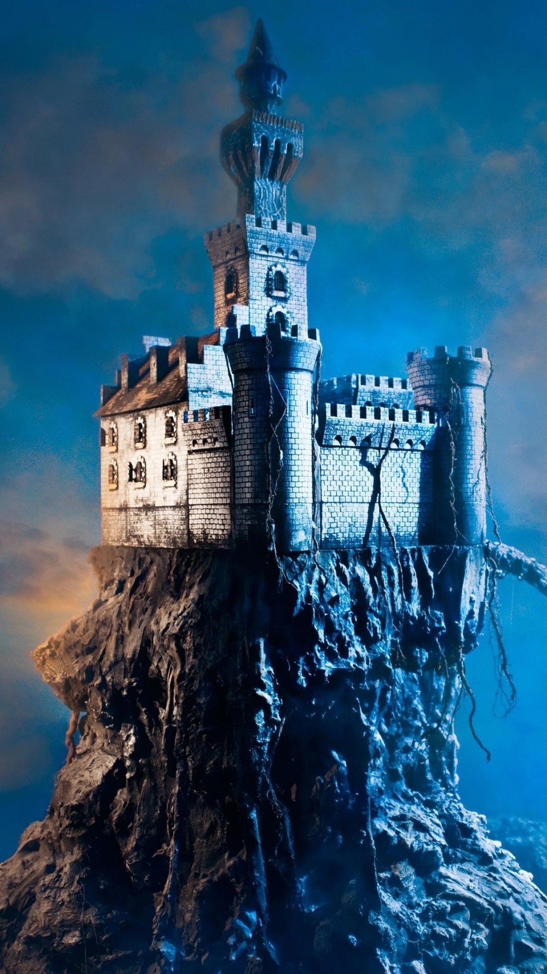 Обои ориентир, облако, вышка, фэнтези, Автор в разрешении 1080x1920