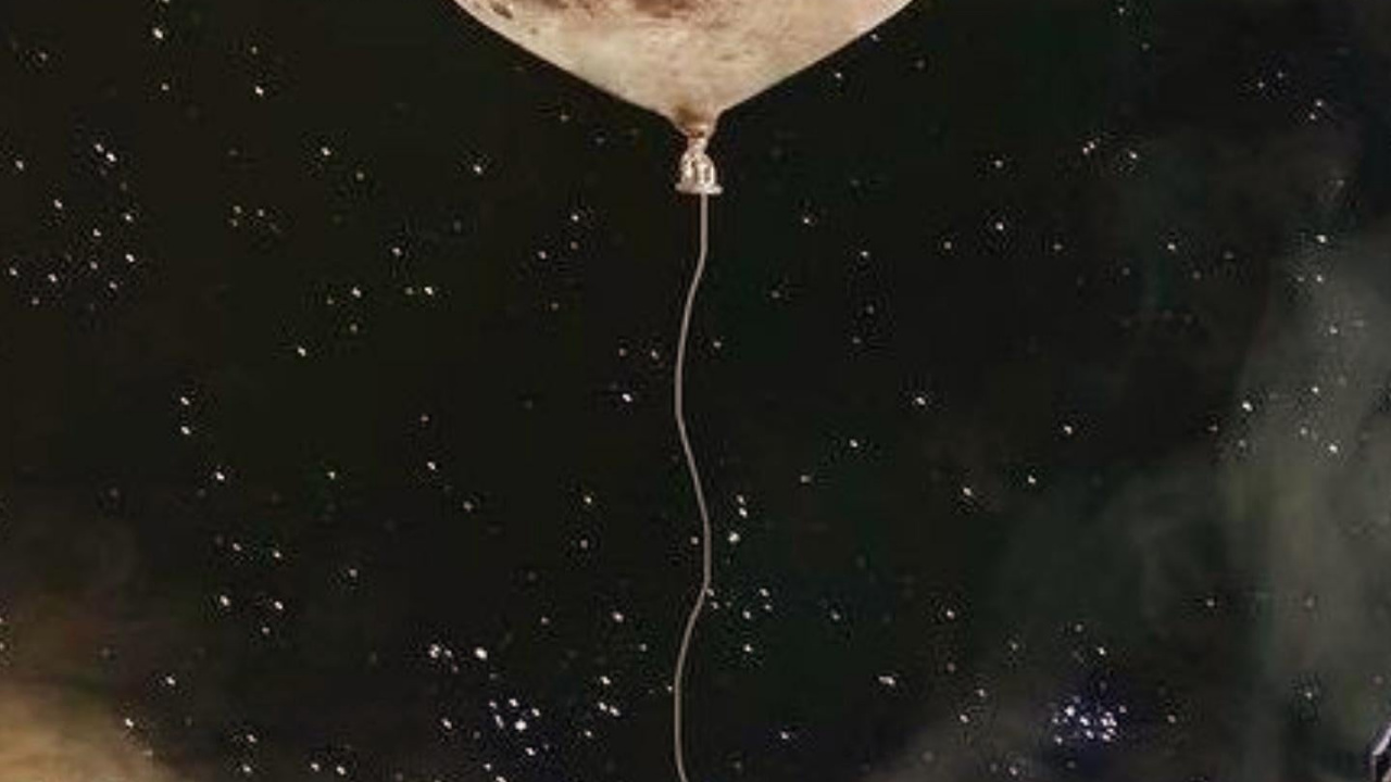 Обои луна спокойной ночи, лунный свет, луна, ночь, планета в разрешении 1280x720