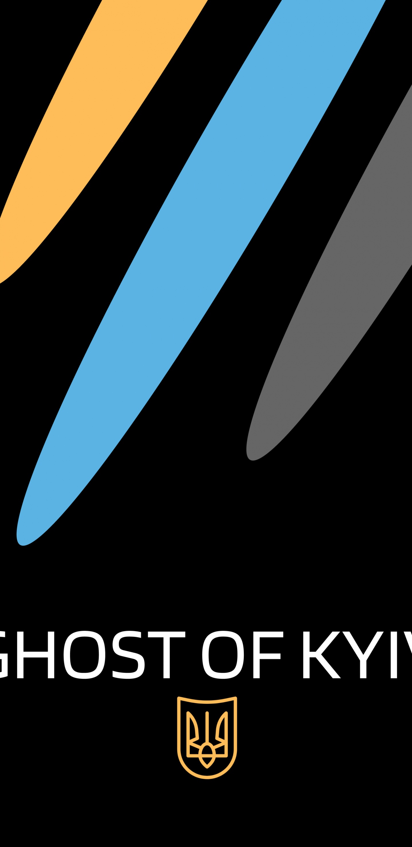 Обои Призрак Киева в разрешении 1440x2960