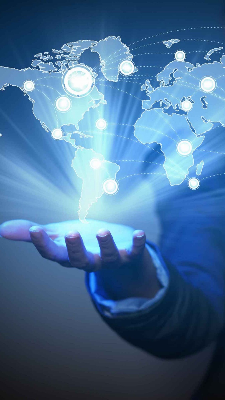 Обои свет, технологии, развитие бизнеса, мир, услуга в разрешении 720x1280