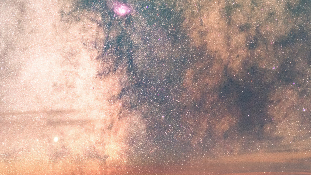 Обои Млечный Путь, звезда, Галактика, Астрономия, земля в разрешении 1280x720