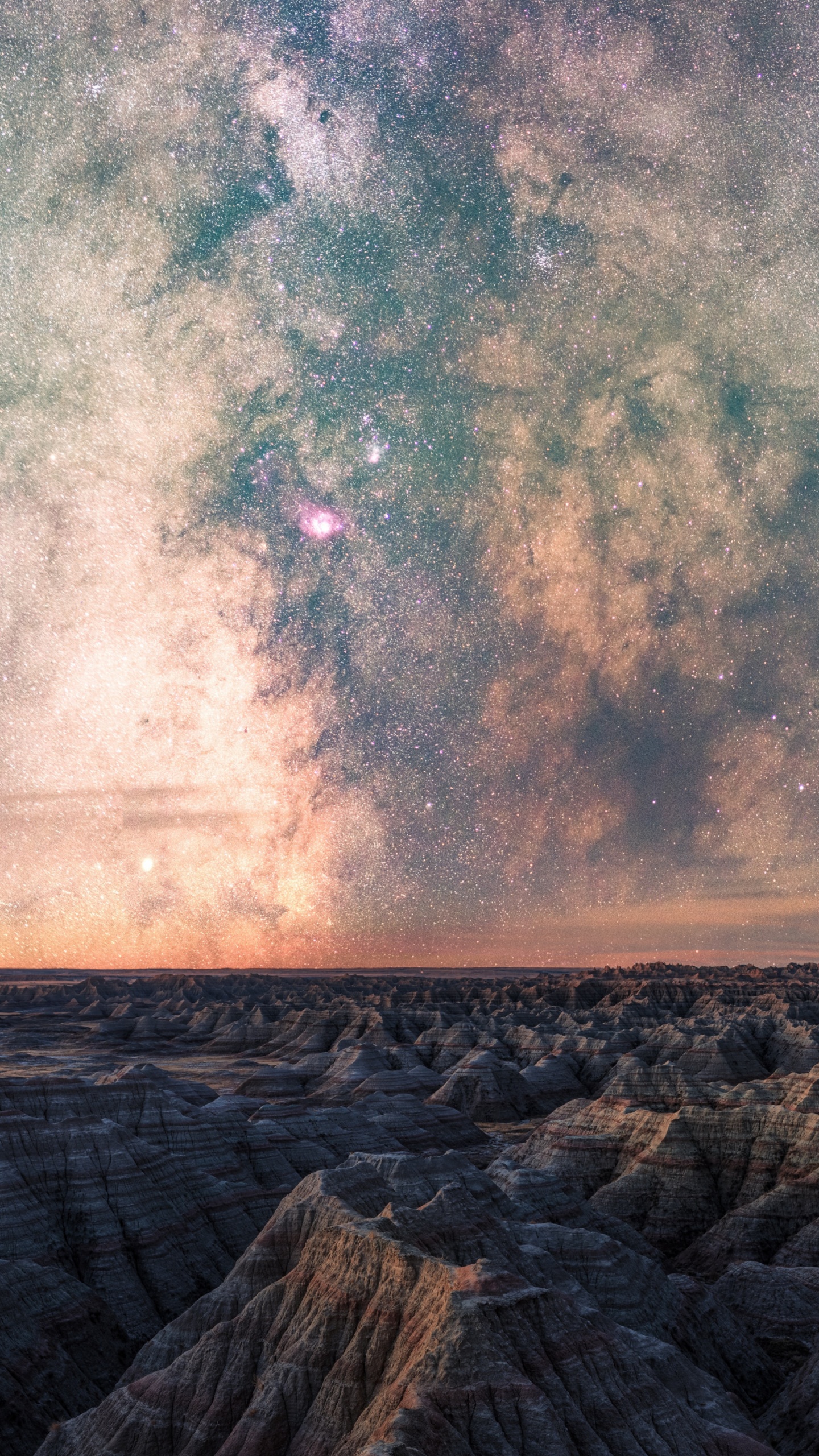 Обои Млечный Путь, звезда, Галактика, Астрономия, земля в разрешении 1440x2560