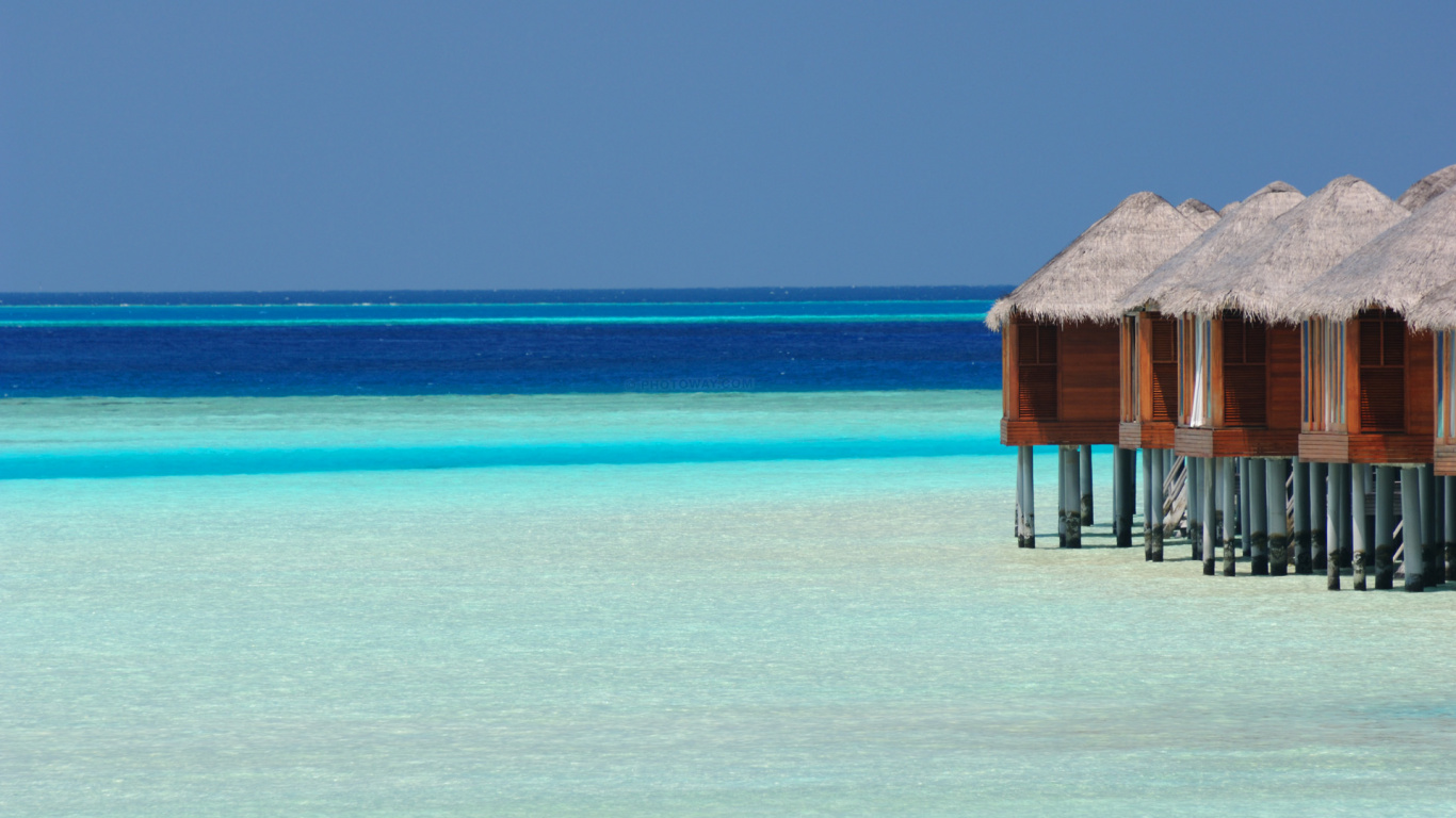 Обои путешествие, прибежище, море, пляж, отпуск в разрешении 1366x768