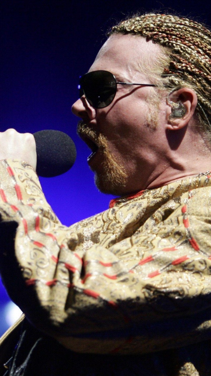 Обои Guns N Roses, тяжелый рок, ведущий вокал, ac dc, Представление в разрешении 720x1280