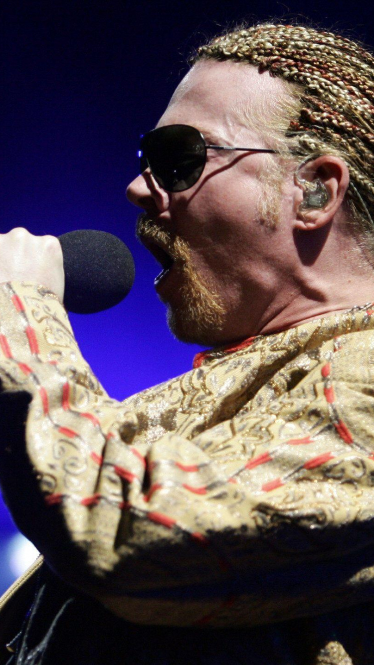 Обои Guns N Roses, тяжелый рок, ведущий вокал, ac dc, Представление в разрешении 750x1334