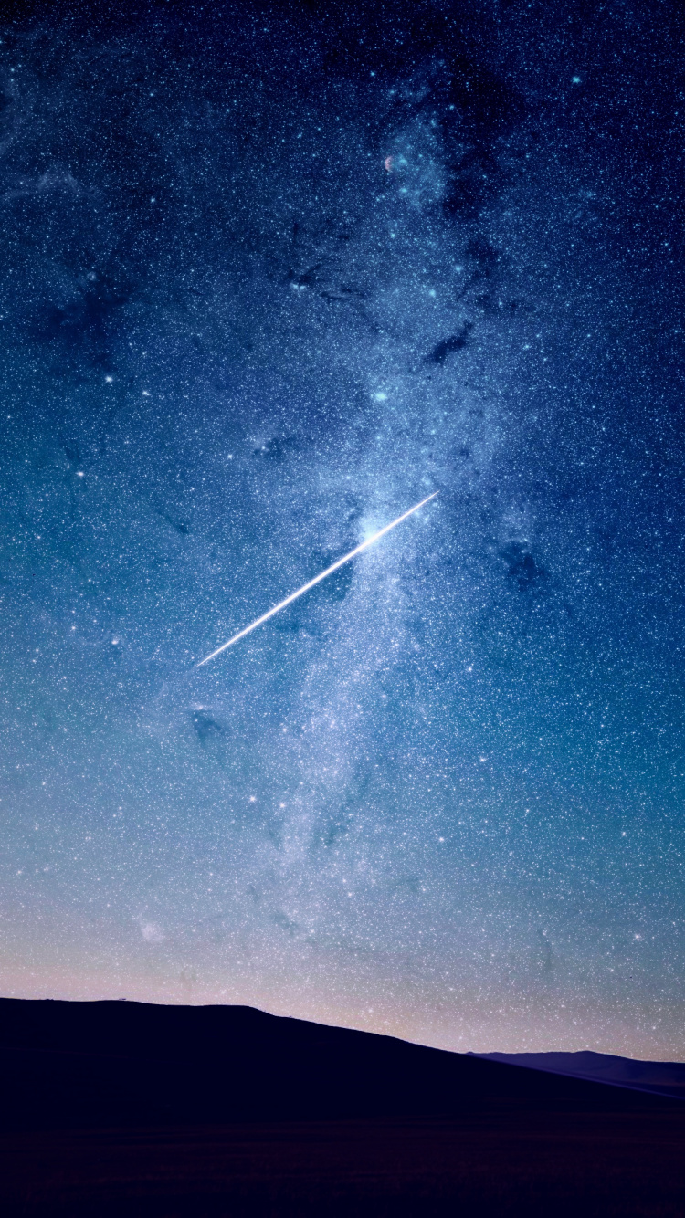 Обои смартфон, облако, атмосфера, лазурный, черный в разрешении 750x1334