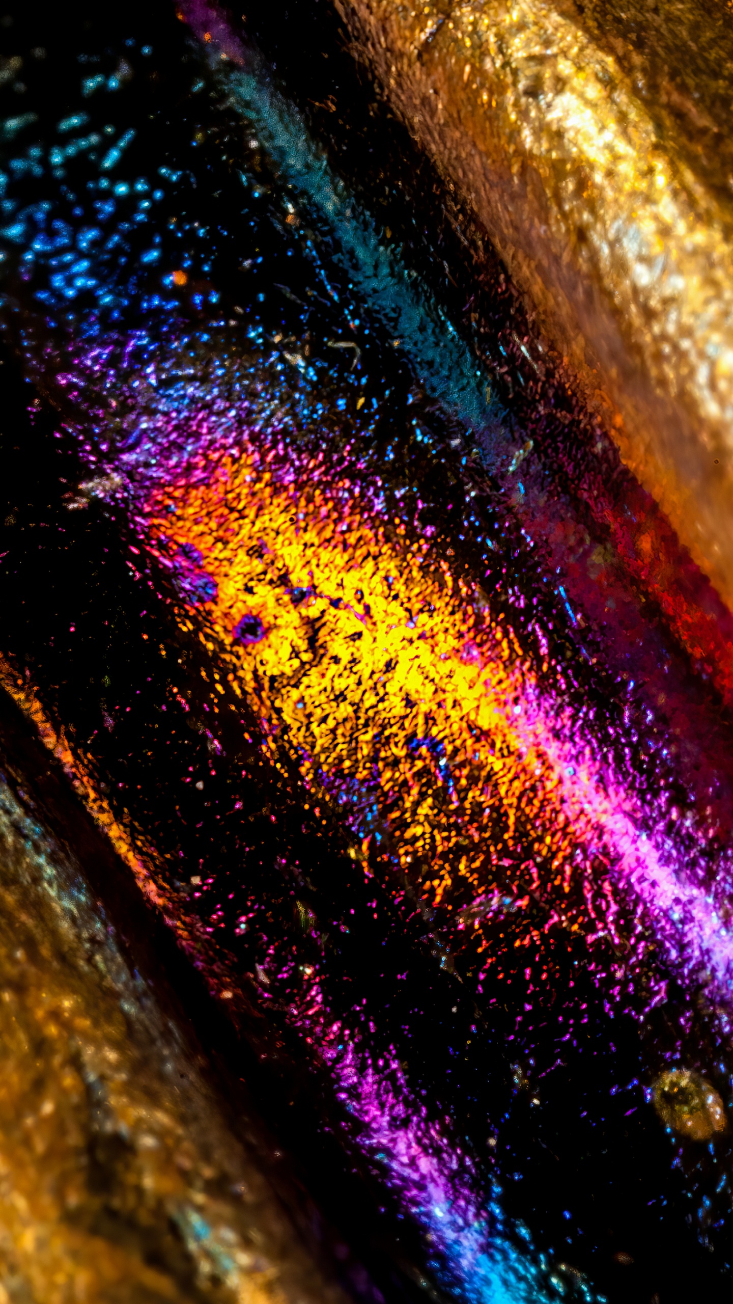 Обои свет, Светопись, красочность, жидкий, пурпур в разрешении 1440x2560