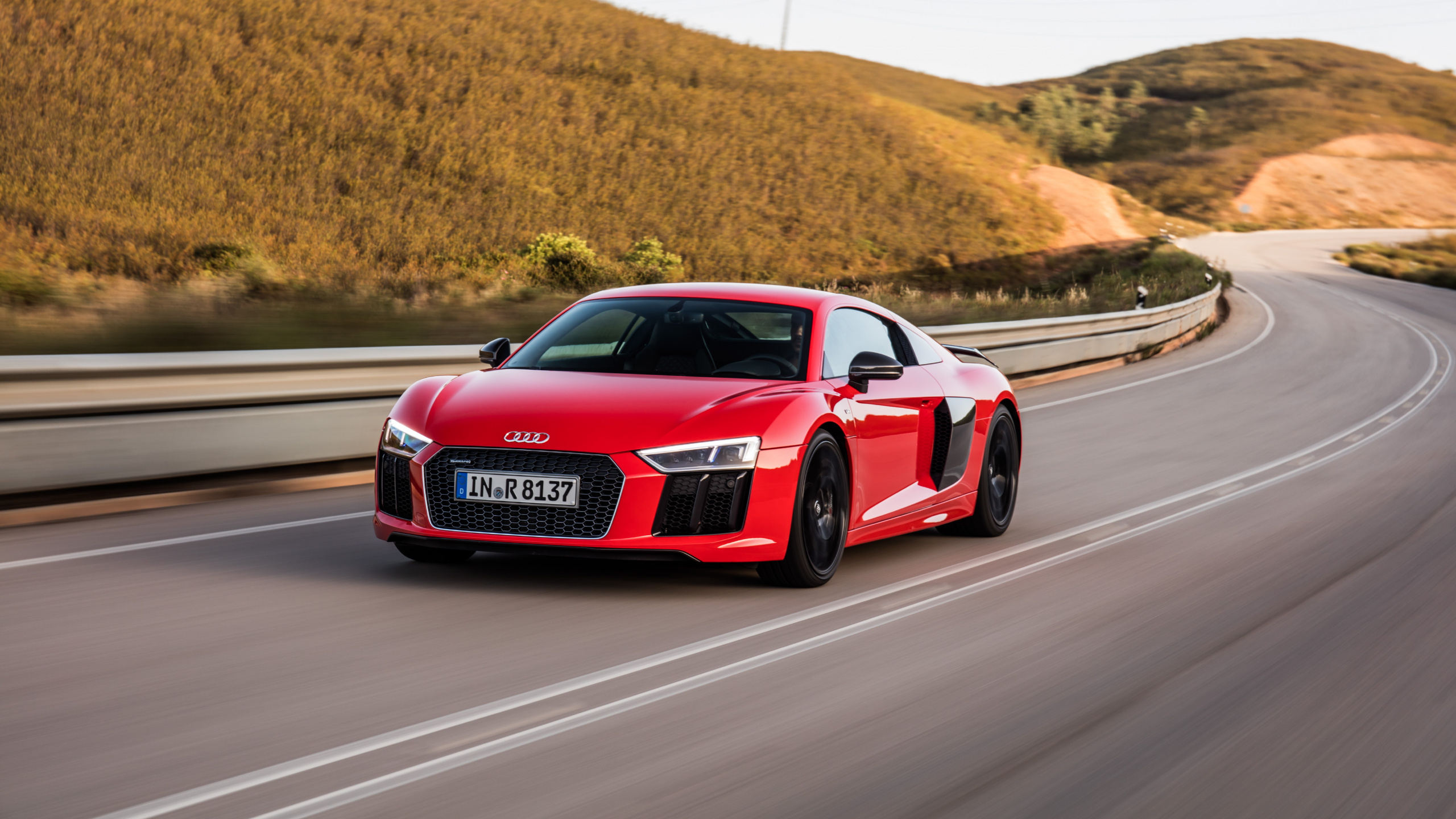 Обои audi, audi r8, авто, спорткар, двигатель V10 в разрешении 2560x1440