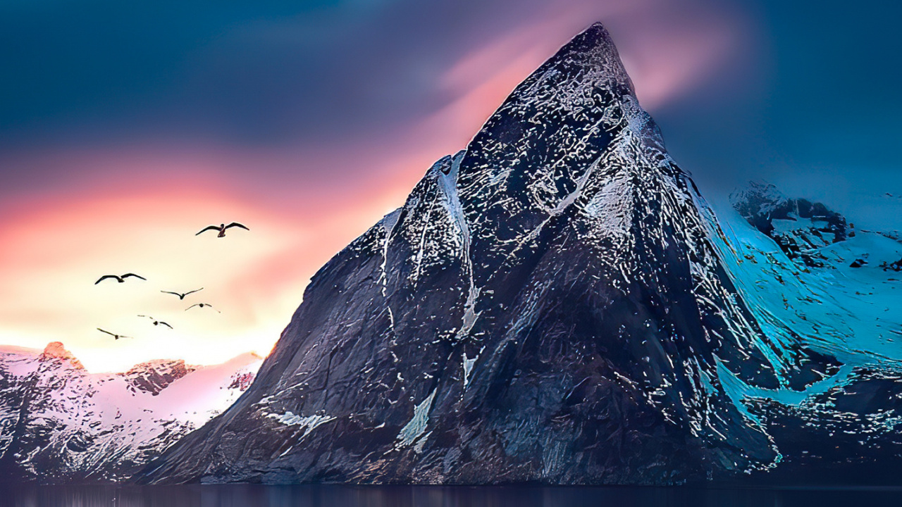 Обои вода, облако, атмосфера, гидроресурсы, мир в разрешении 1280x720