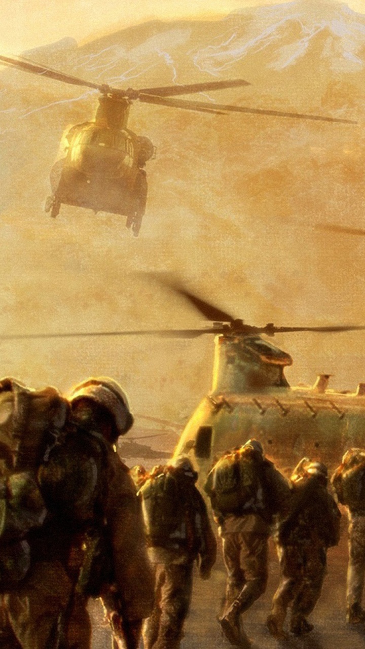 Обои отряд, небо в разрешении 720x1280