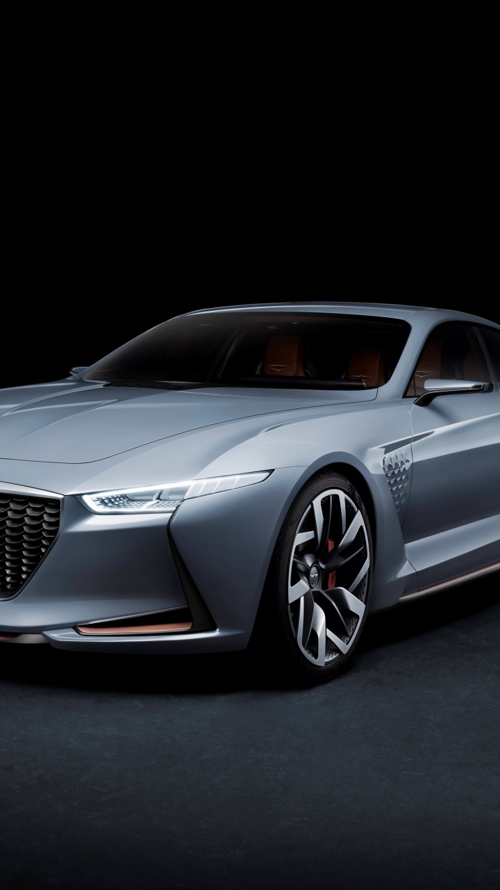 Обои генезис, нью-йоркский международный автосалон, Хендэ Мотор Компании, авто, НьюЙорк в разрешении 720x1280