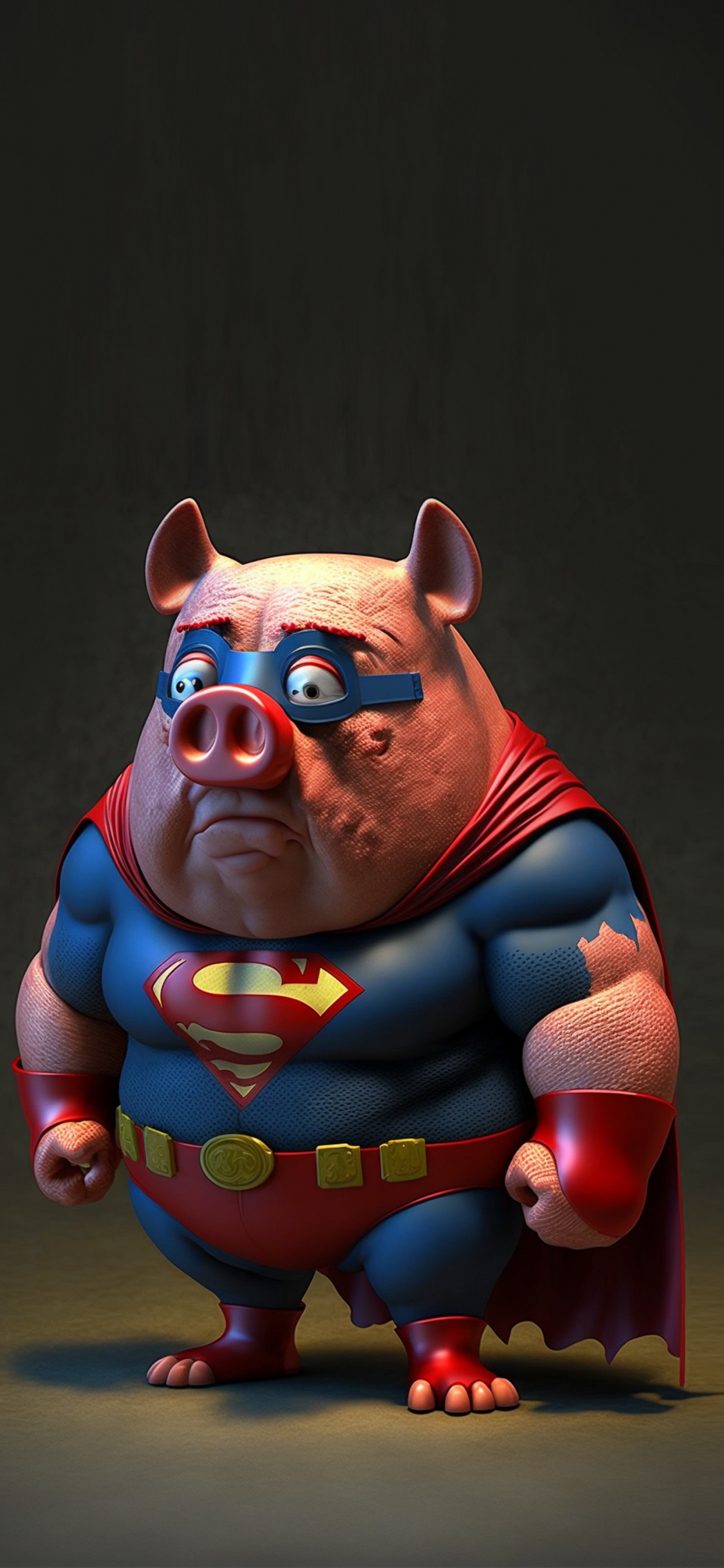 Обои игрушка, рукав, жест, олененок, арт в разрешении 1125x2436