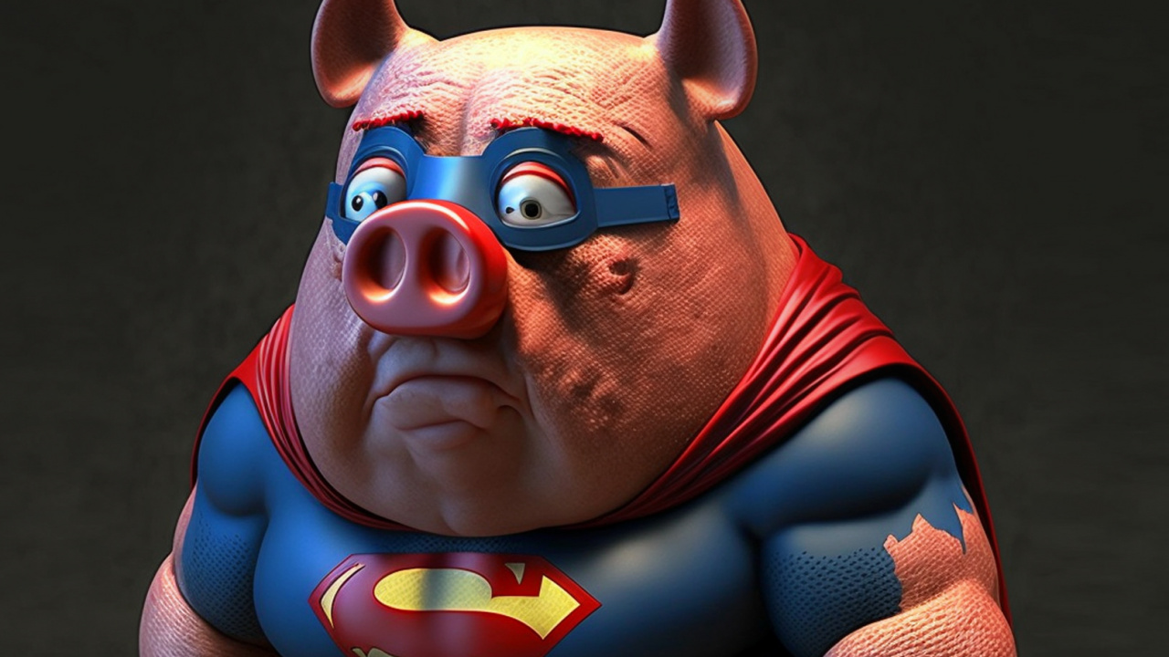 Обои игрушка, рукав, жест, олененок, арт в разрешении 1280x720