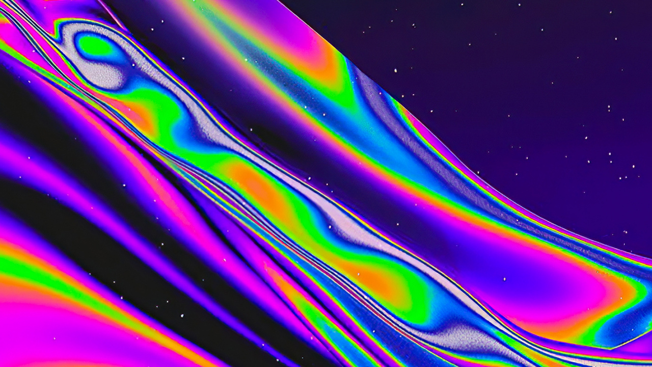 Обои свет, графический дизайн, красочность, пурпур, жидкий в разрешении 1280x720