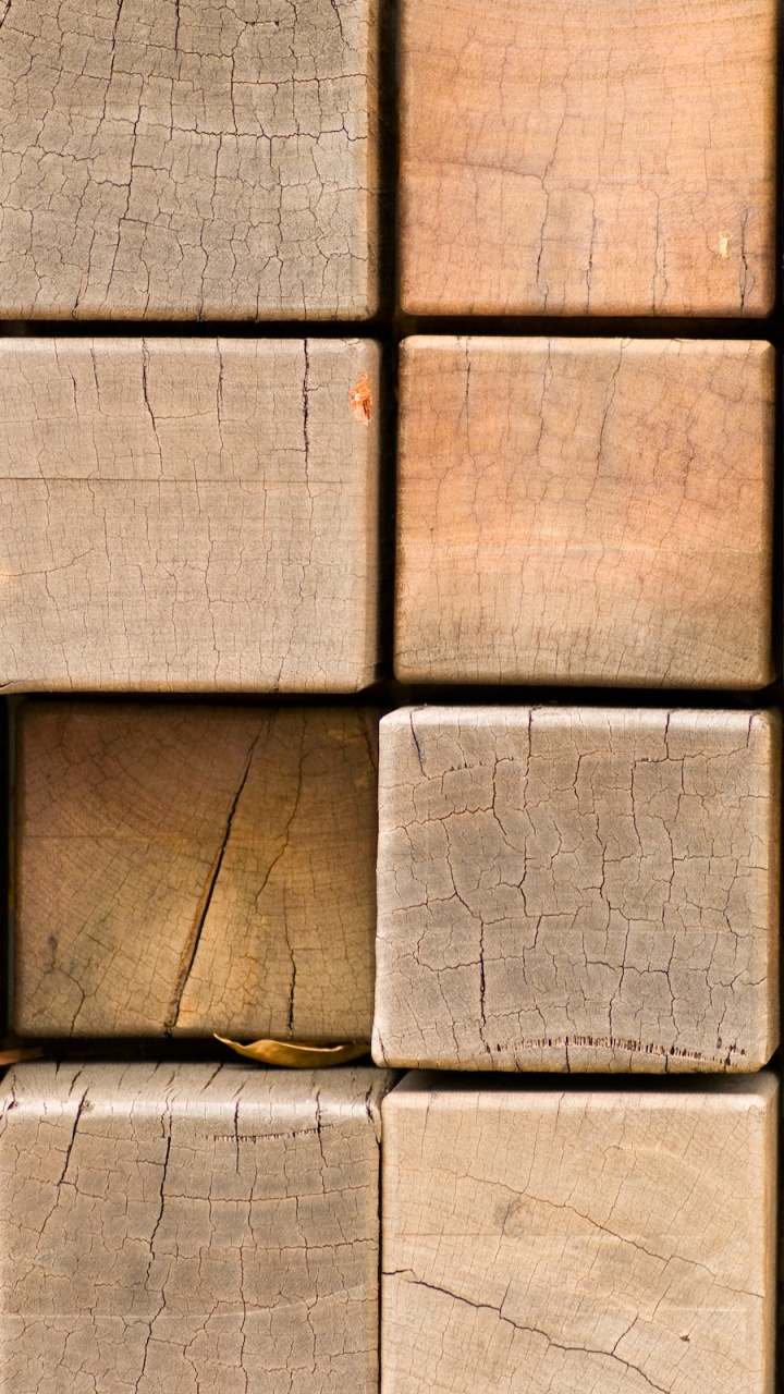 Обои текстура, древесина, узор, линия, кирпич в разрешении 720x1280