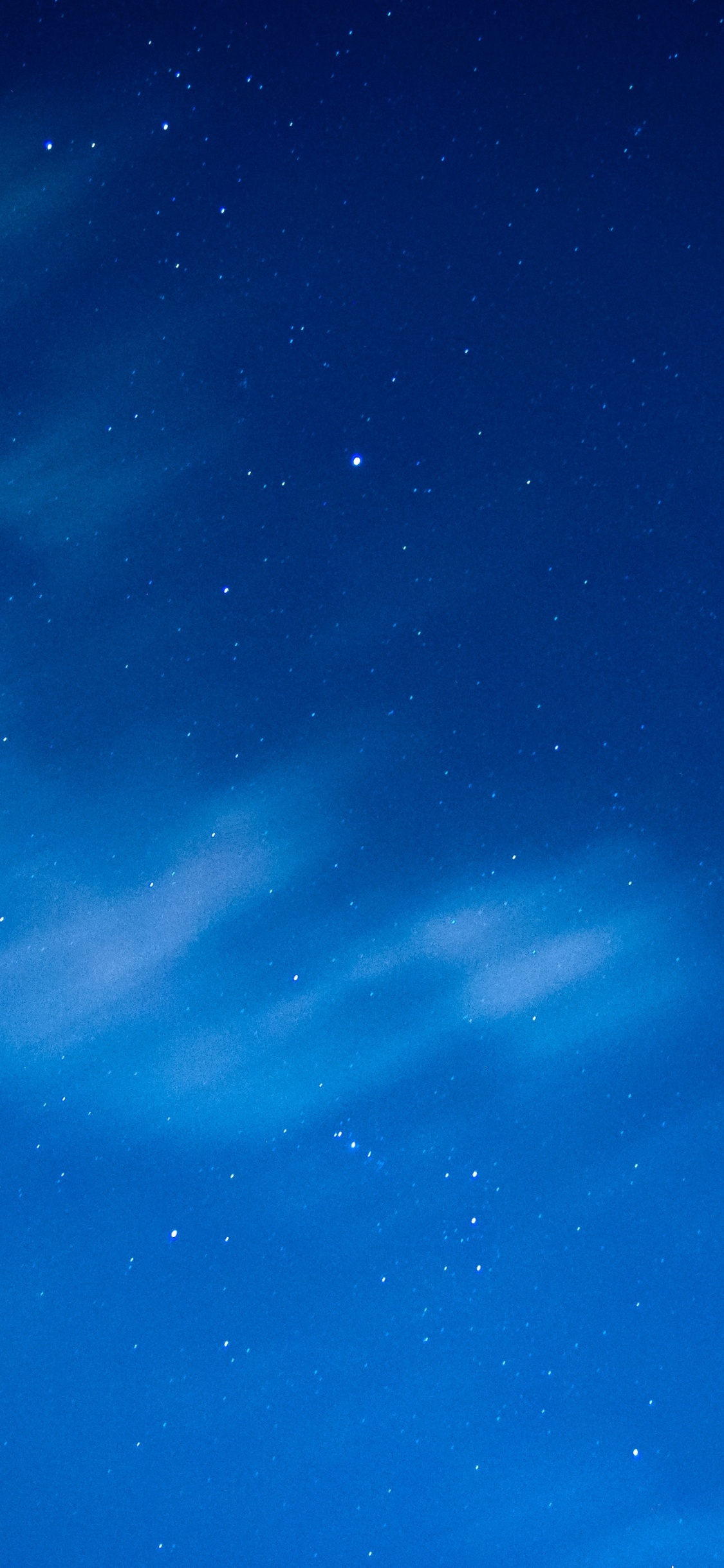 Обои синий, атмосфера, ночь, облако, электрик в разрешении 1125x2436