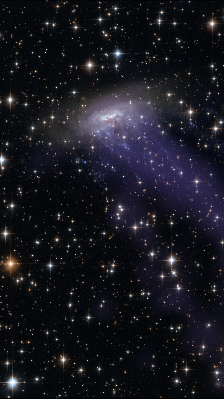 Обои космический телескоп Хаббл, Галактика, спиральная Галактика, группа галактик, космическое пространство в разрешении 720x1280