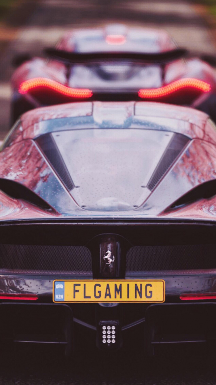 Обои laferrari, гоночный автомобиль, суперкар, авто, кузов купе в разрешении 750x1334