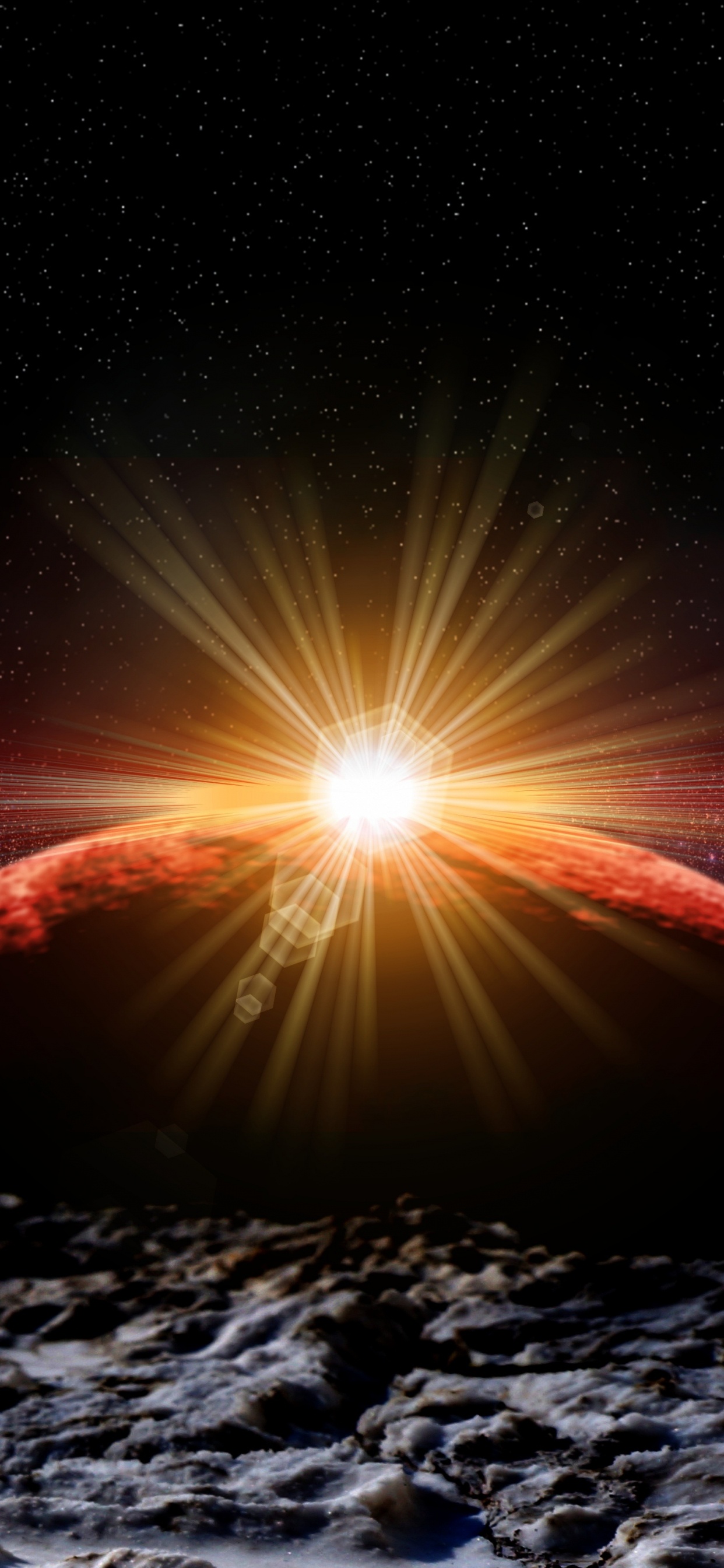 Обои Галактика, земля, планета, природа, атмосфера в разрешении 1242x2688