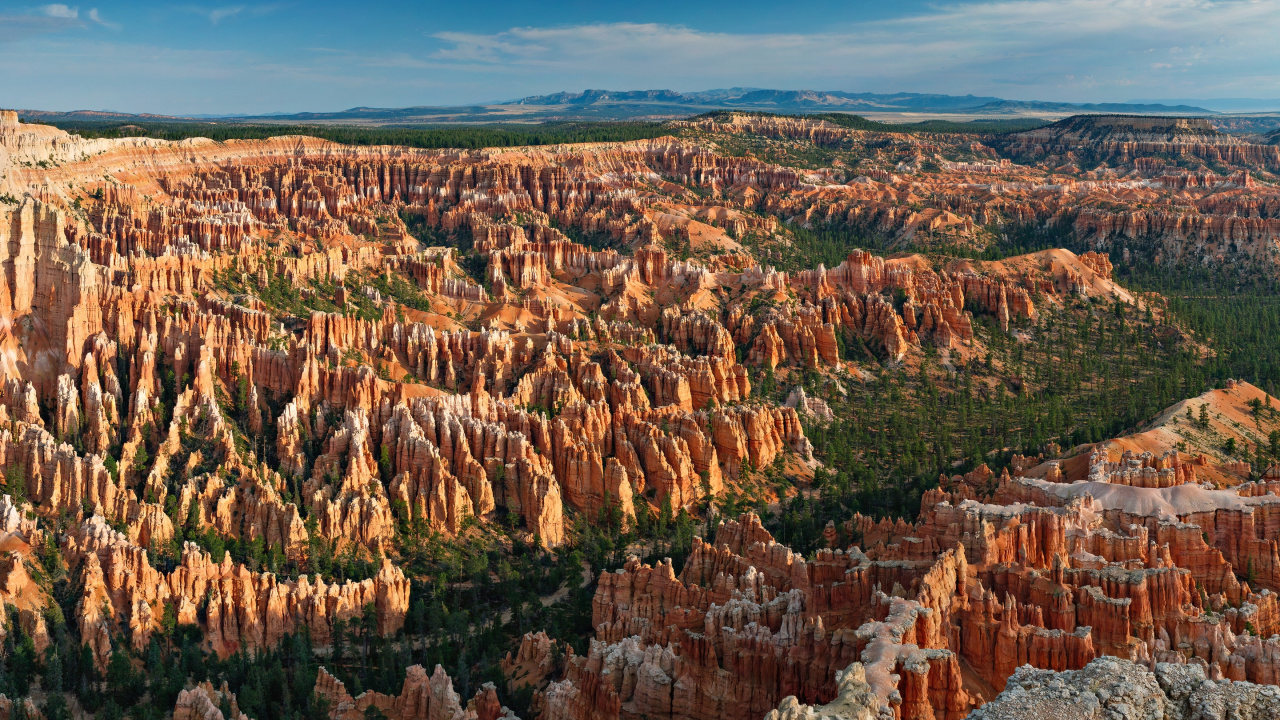 Обои национальный парк Брайсканьон, Город Брайс-Каньон, национальный парк Гранд каньон, национальный парк, парк в разрешении 1280x720