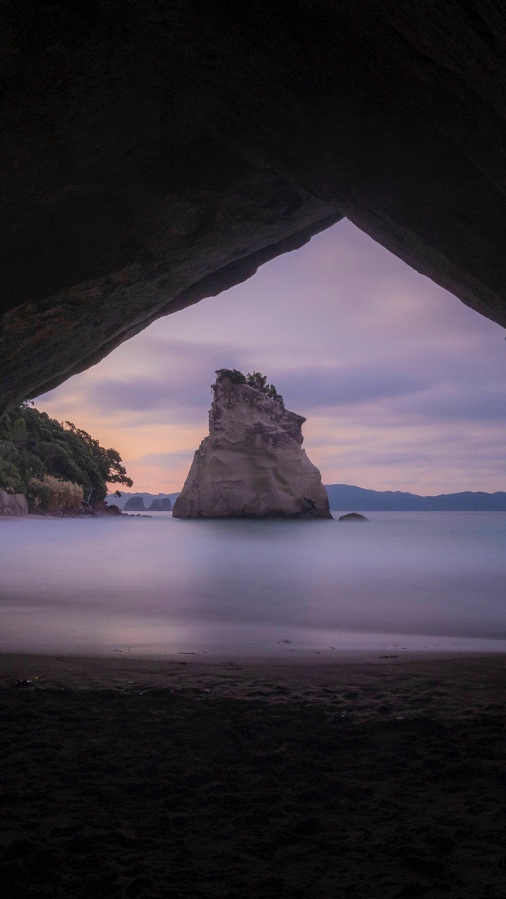 Обои формирование, рок, природа, море, естественная арка в разрешении 720x1280