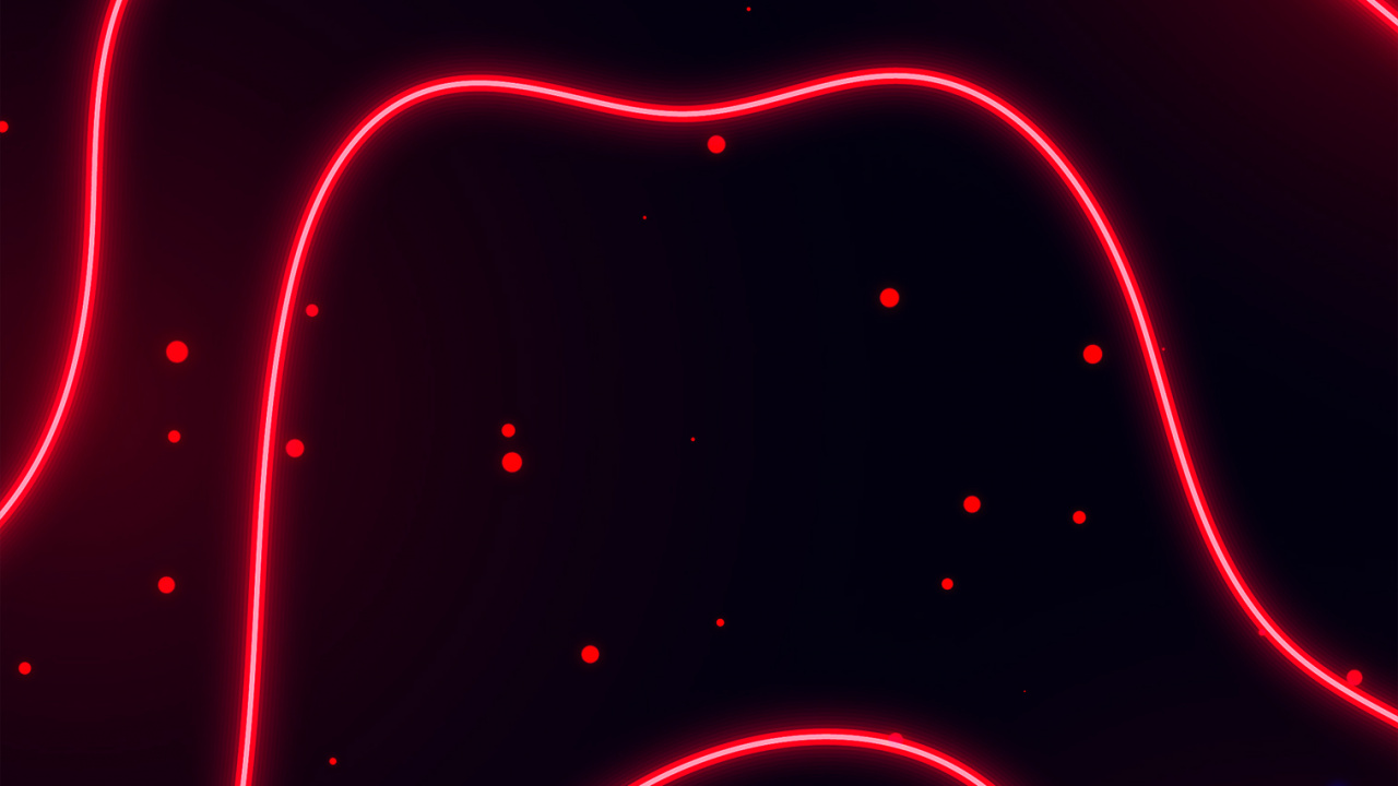 Обои Выдержка, абстрактное искусство, абстракция, красный цвет, арт в разрешении 1280x720