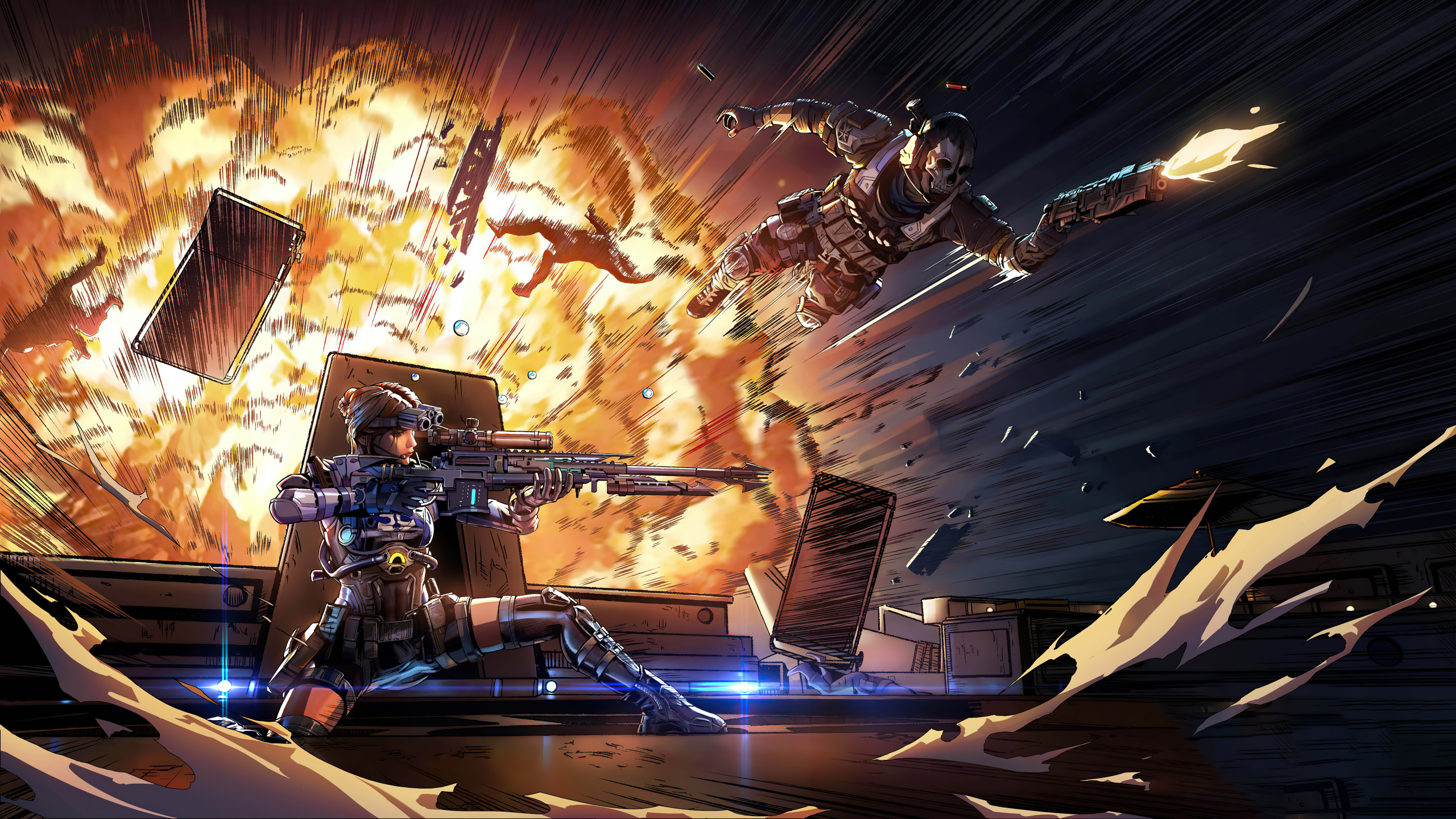 Обои Call Of Duty Mobile 2021 в разрешении 2560x1440