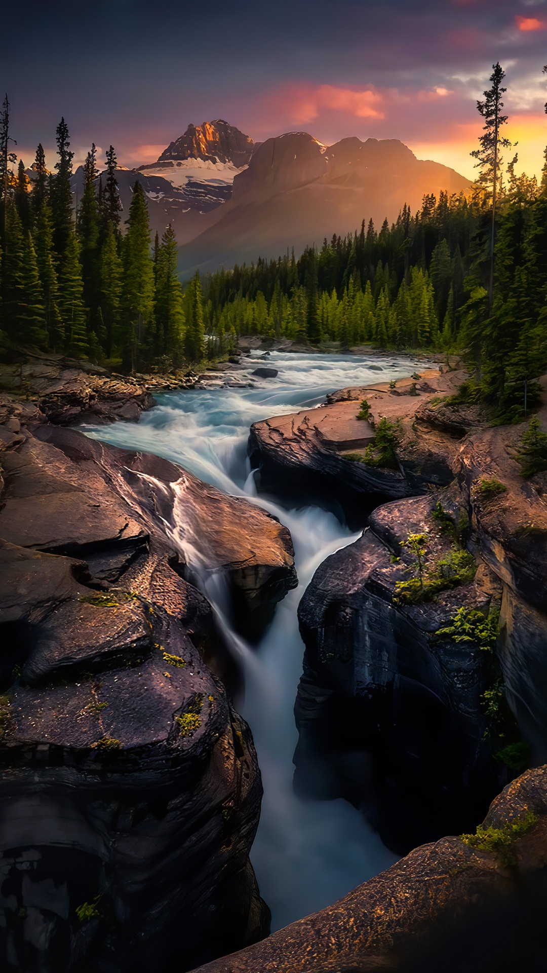 Обои пейзаж, пейзажная живопись, живопись, природа, природный ландшафт в разрешении 1080x1920