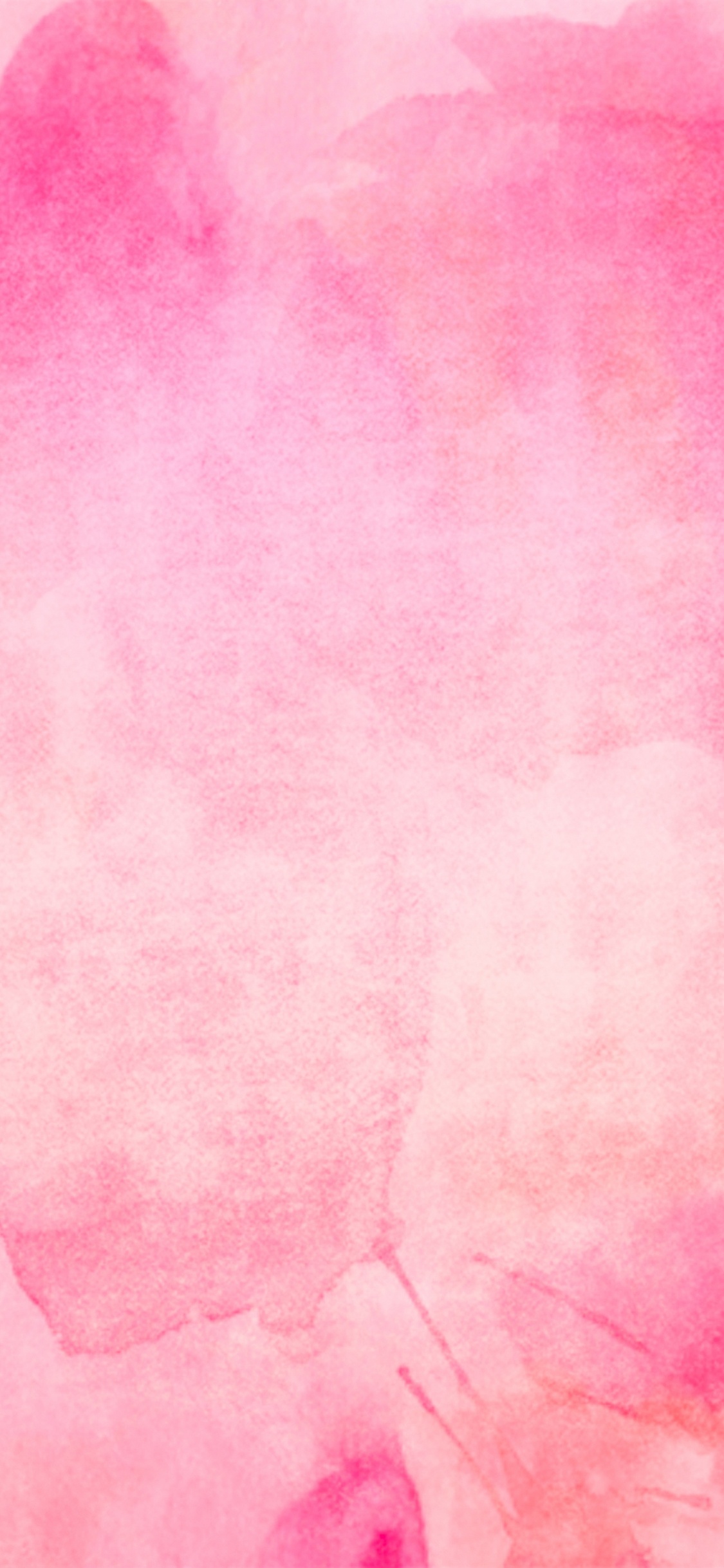 Обои акварельная живопись, розовый, красный цвет, пурпурный цвет, лепесток в разрешении 1125x2436