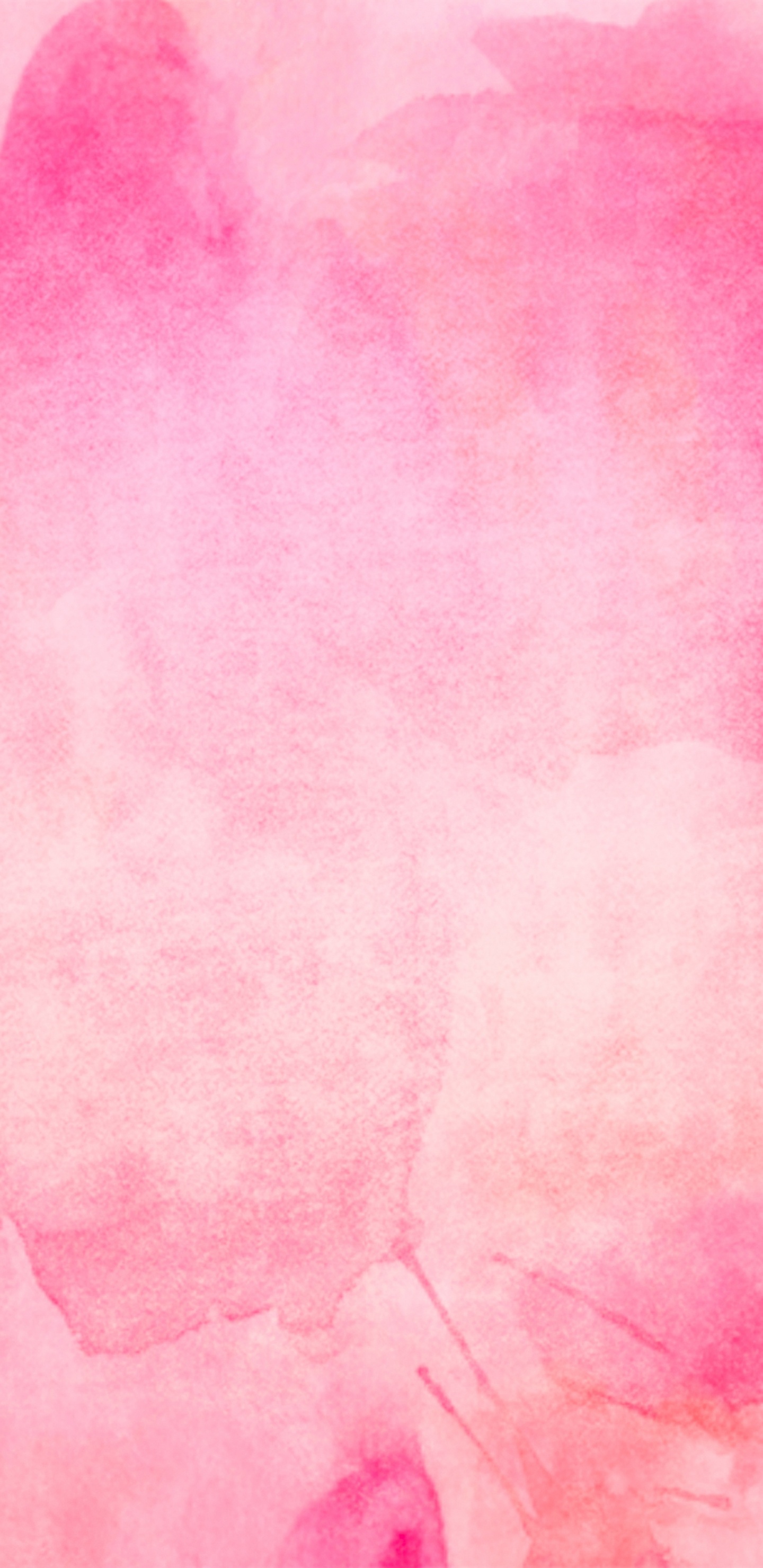 Обои акварельная живопись, розовый, красный цвет, пурпурный цвет, лепесток в разрешении 1440x2960