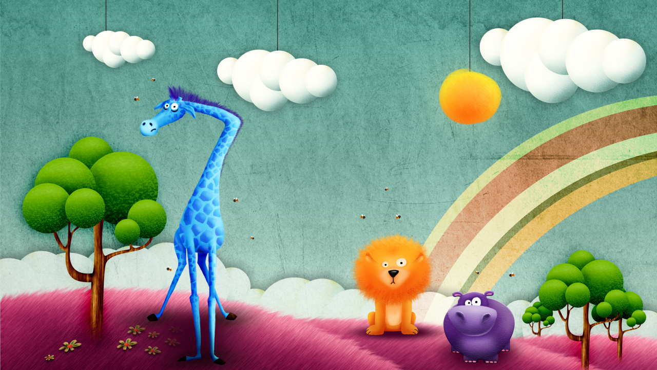 Обои мультфильм, иллюстрация, арт, Юмор, спектакль в разрешении 1280x720