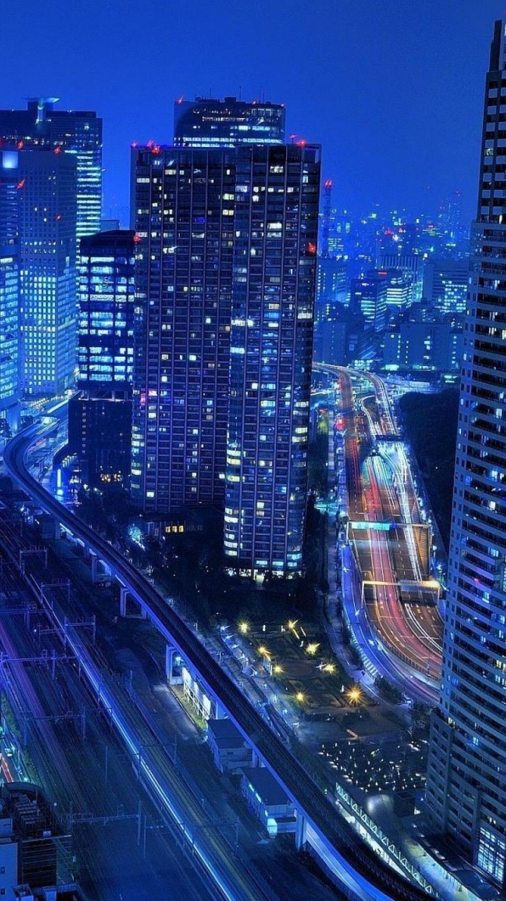 Обои сиодомэ в МинАТО Токио, городской пейзаж, город, метрополия, городской район в разрешении 720x1280