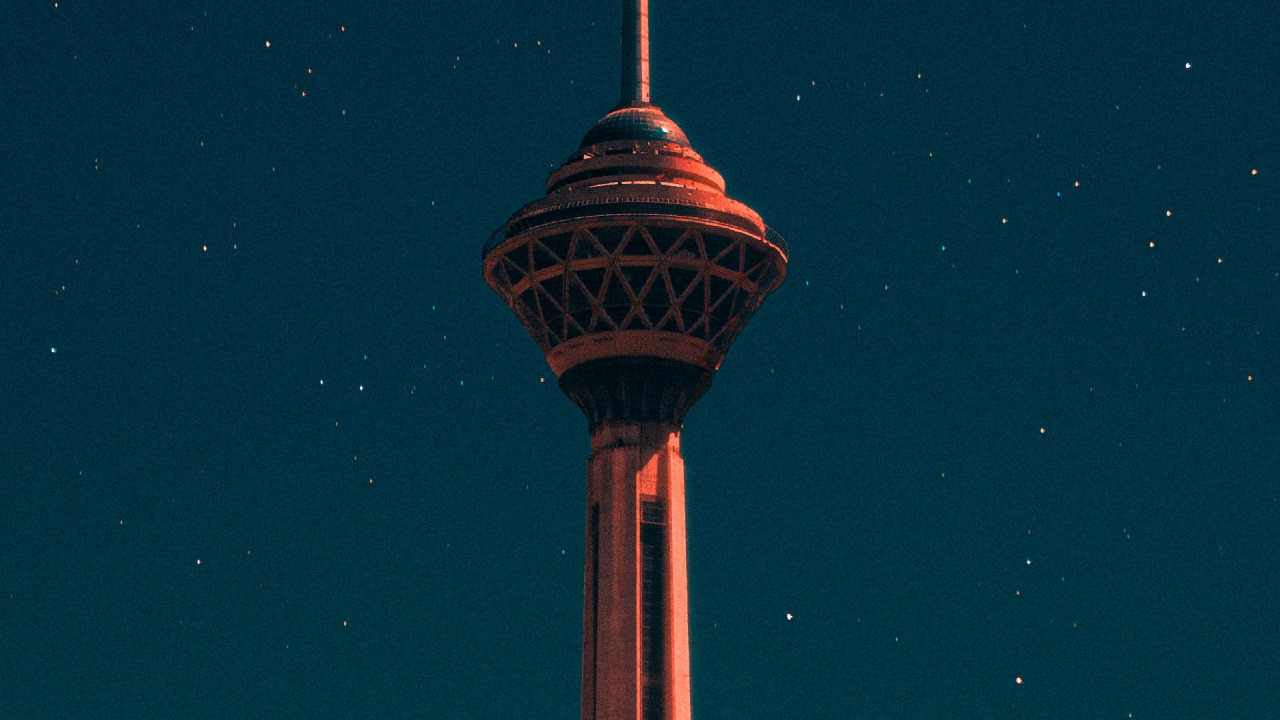 Обои смартфон, атмосфера, здание, вышка, небоскреб в разрешении 1280x720