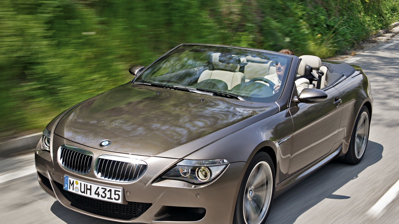 Обои BMW 6 серии, авто, bmw, bmw m3, Кабриолет в разрешении 1366x768