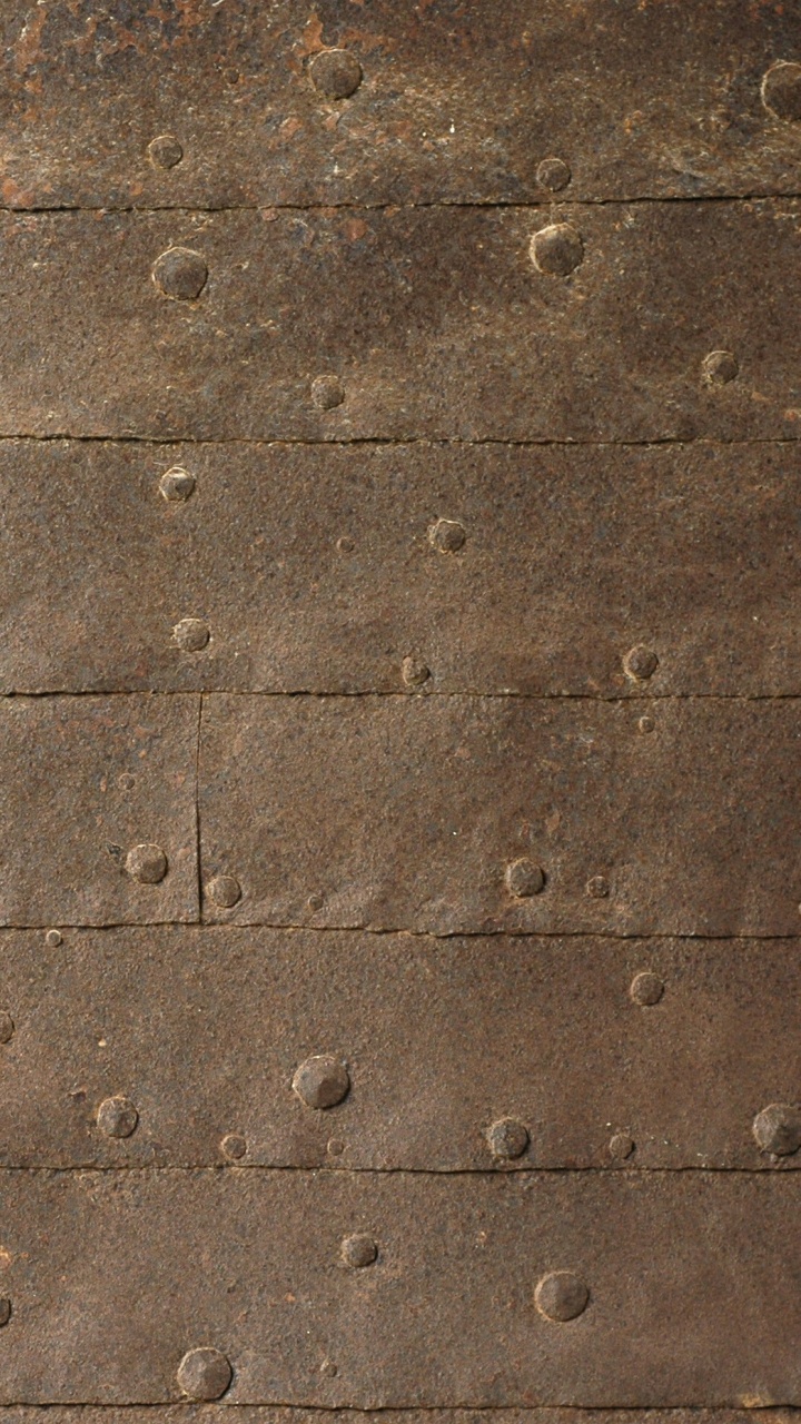 Обои стена, ржавчина, железо, металл, текстура в разрешении 720x1280