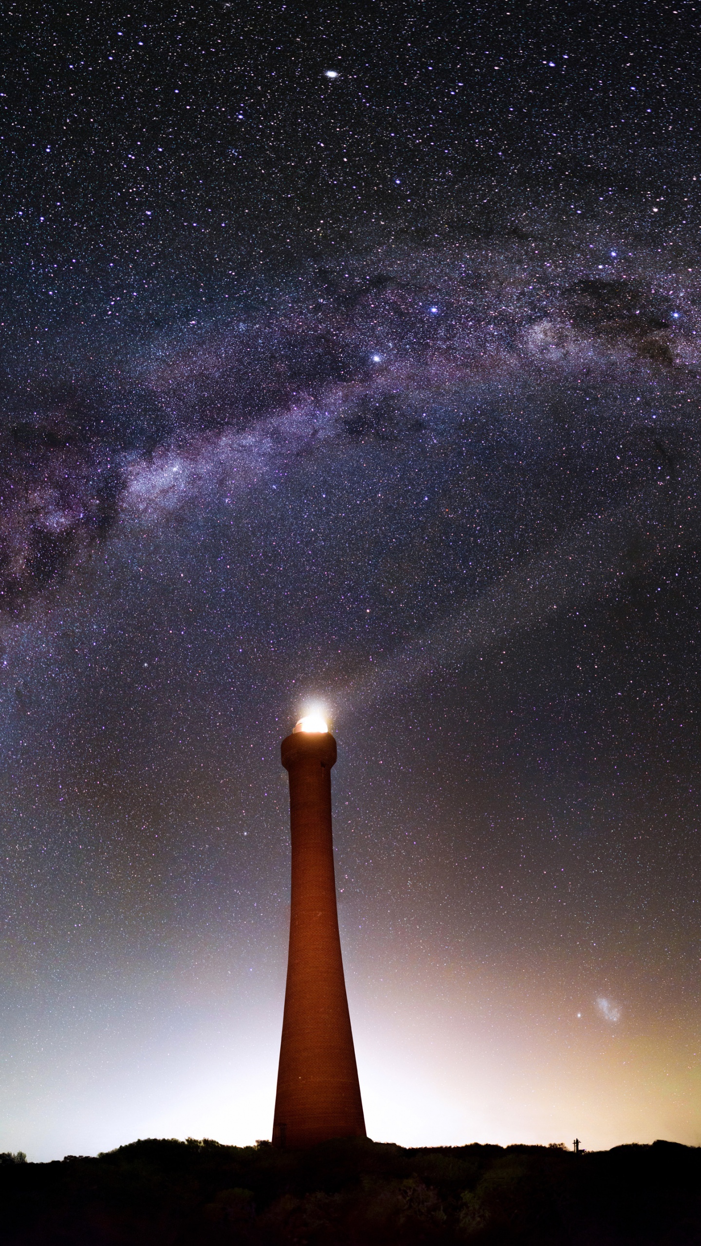 Обои Млечный Путь, Галактика, звезда, атмосфера, ночь в разрешении 1440x2560