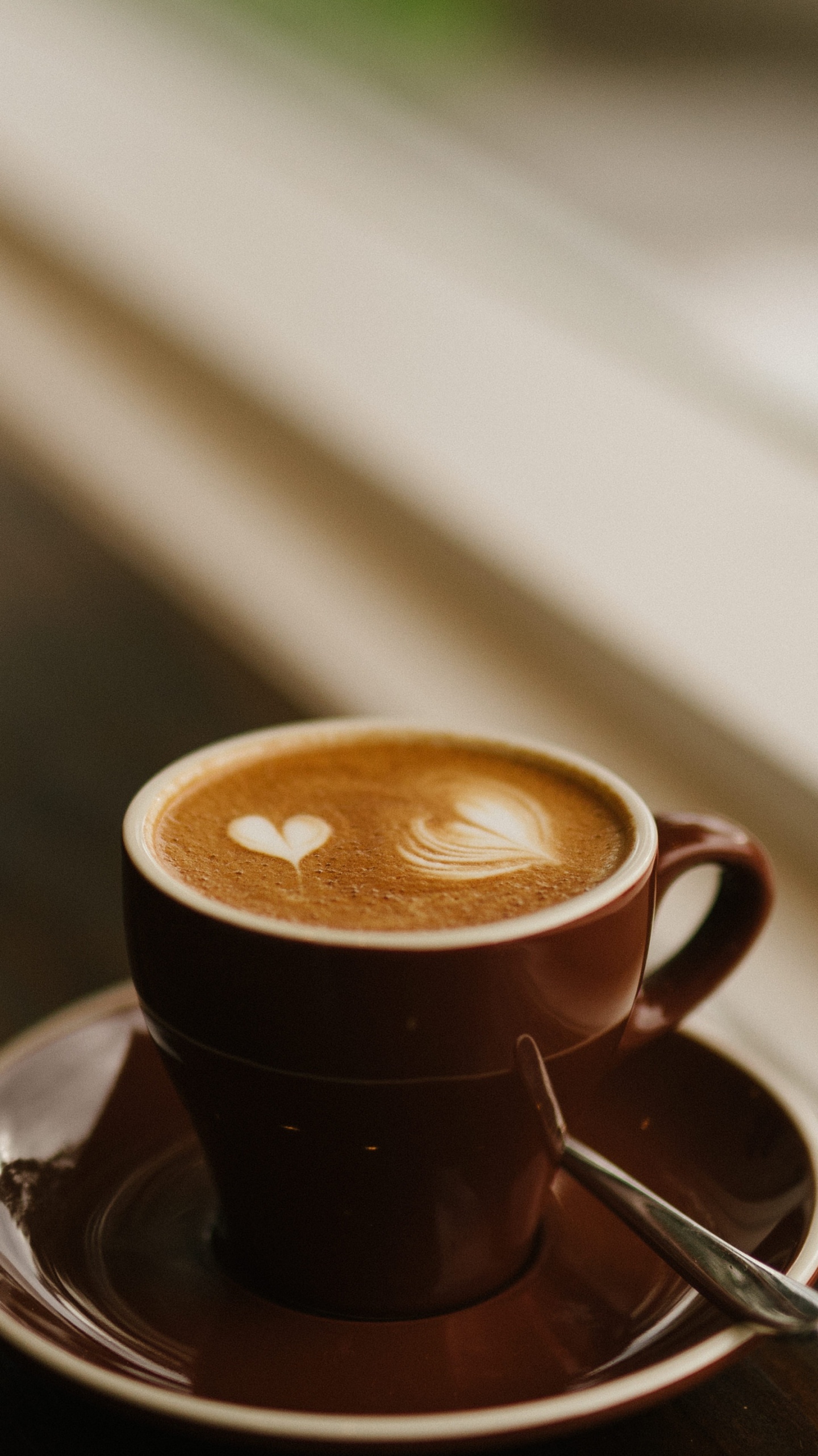 Обои кофе эспрессо, кофейная чашка, чашка, кофеин, напиток в разрешении 1440x2560