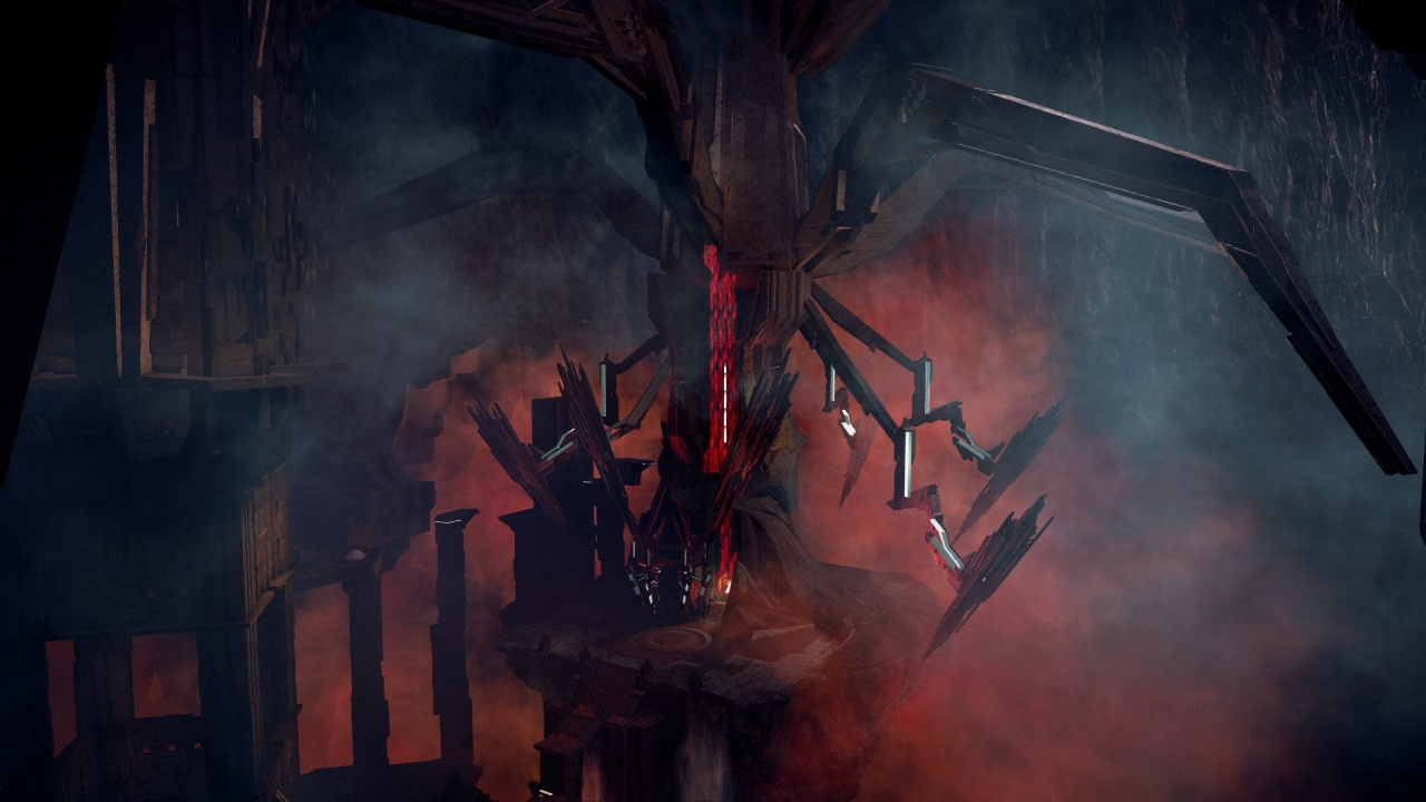 Обои темнота, арт, тепло, пламя, живопись в разрешении 1280x720