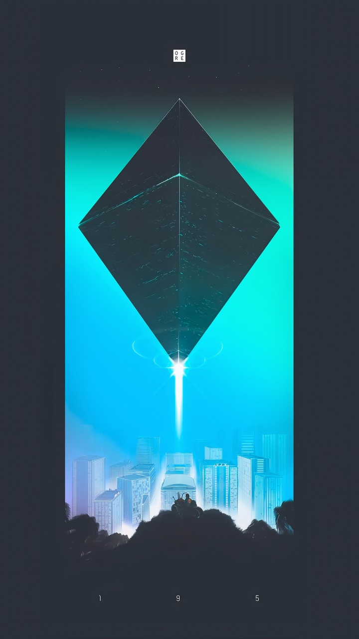 Обои Огр звук, синий, бирюза, Аква, лазурный в разрешении 720x1280