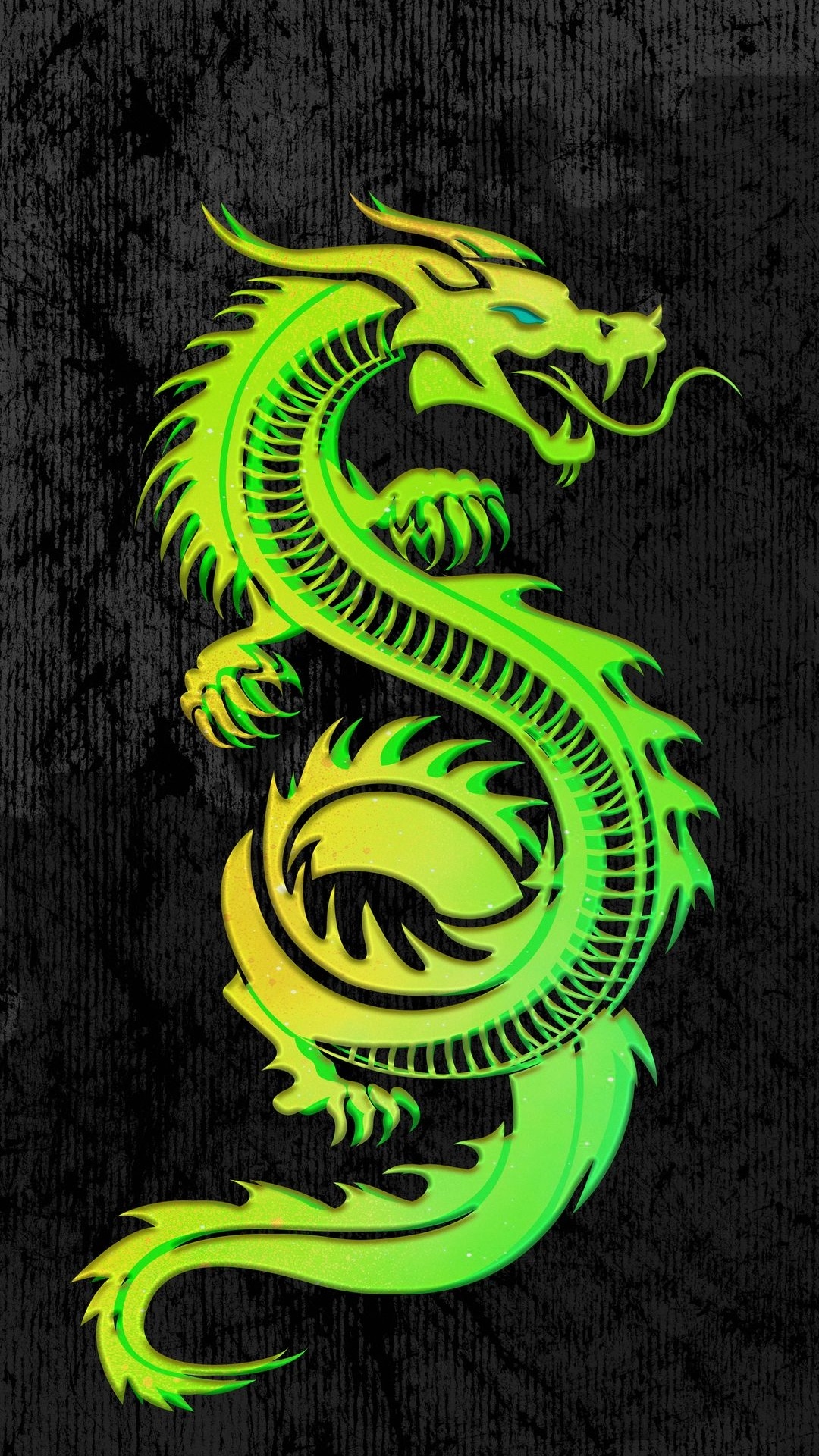 Обои змей, арт, мифическое существо, символ, рукав в разрешении 1080x1920