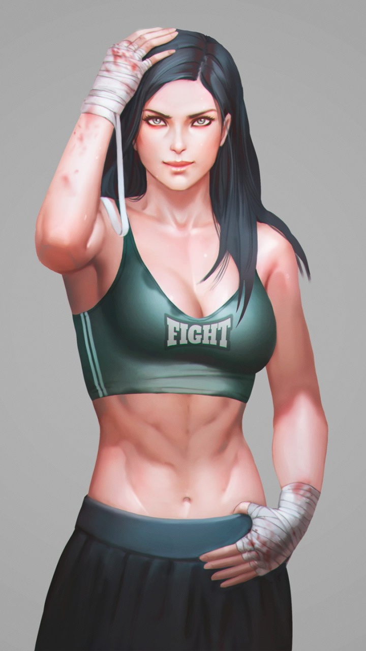 Обои живот, желудок, рука, плечо, мышца в разрешении 720x1280