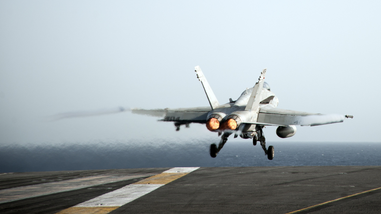 Обои самолеты, самолет, взлет, авиация, реактивный самолет в разрешении 1280x720