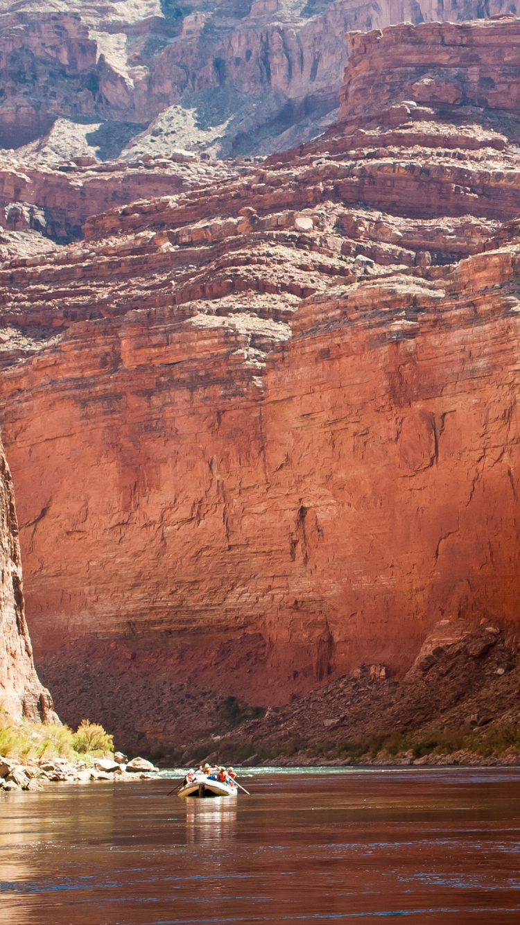 Обои каньон, национальный парк, обрыв, Вади, геология в разрешении 750x1334