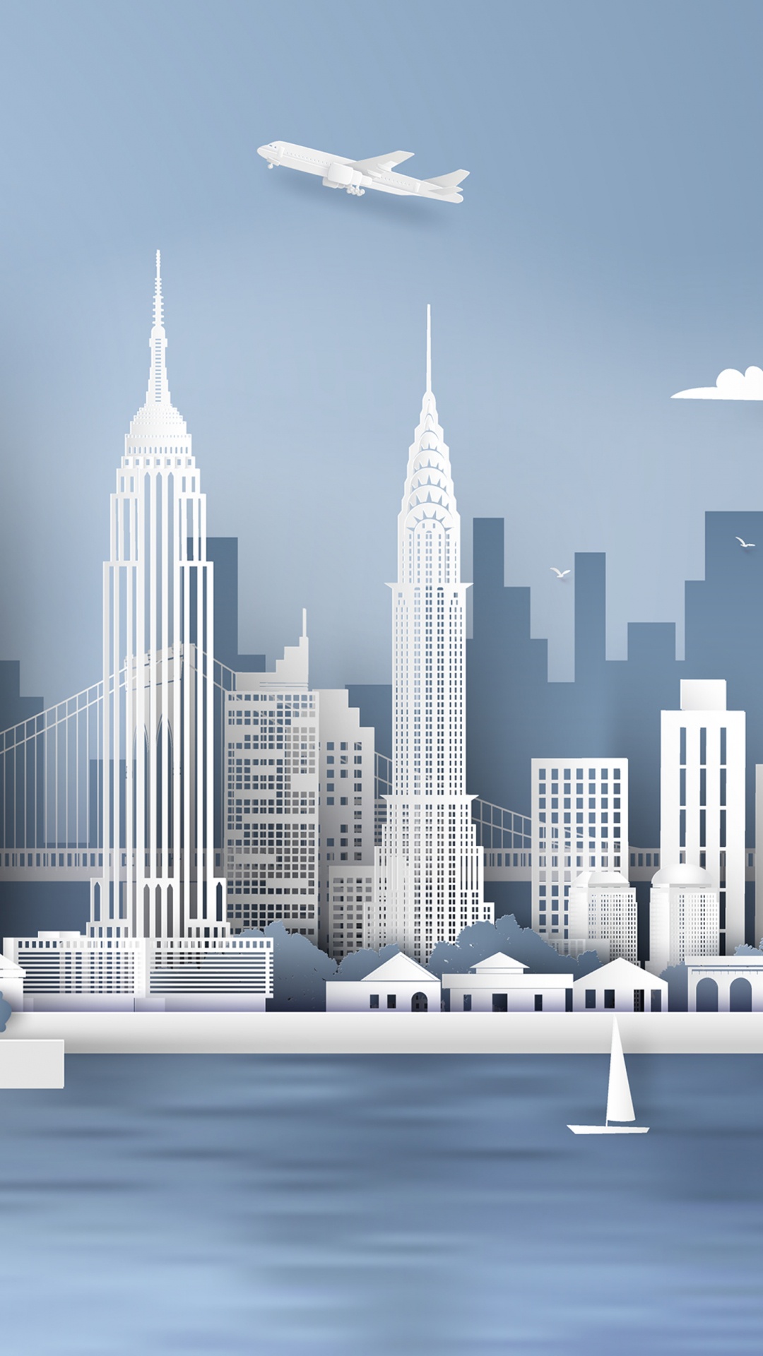 Обои ориентир, небоскреб, городской пейзаж, архитектура, здание в разрешении 1080x1920