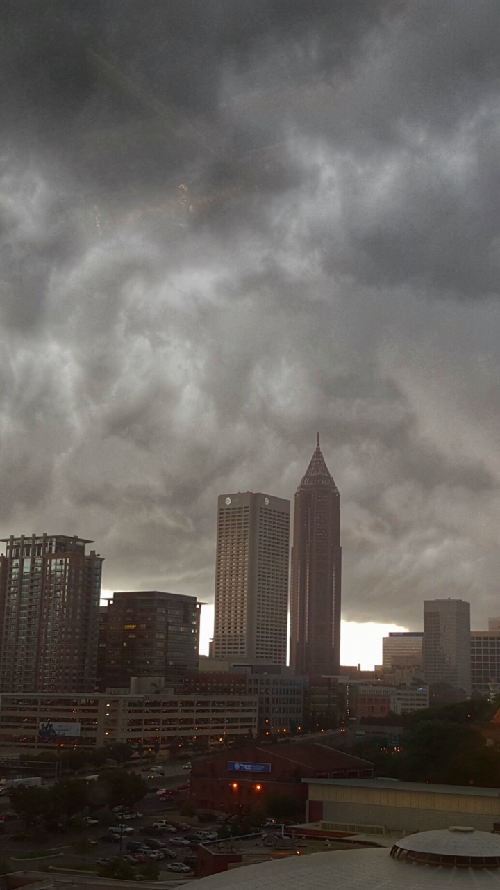 Обои дневное время, горизонт, городской пейзаж, город, линия горизонта в разрешении 720x1280