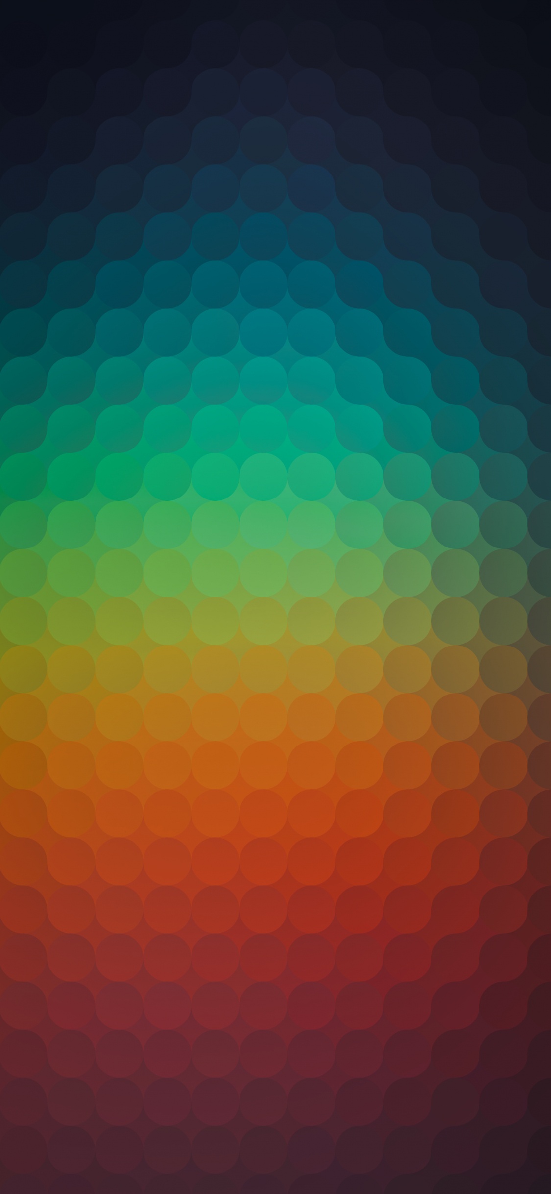 Обои атмосфера, красочность, зеленый, желтый, Апельсин в разрешении 1125x2436