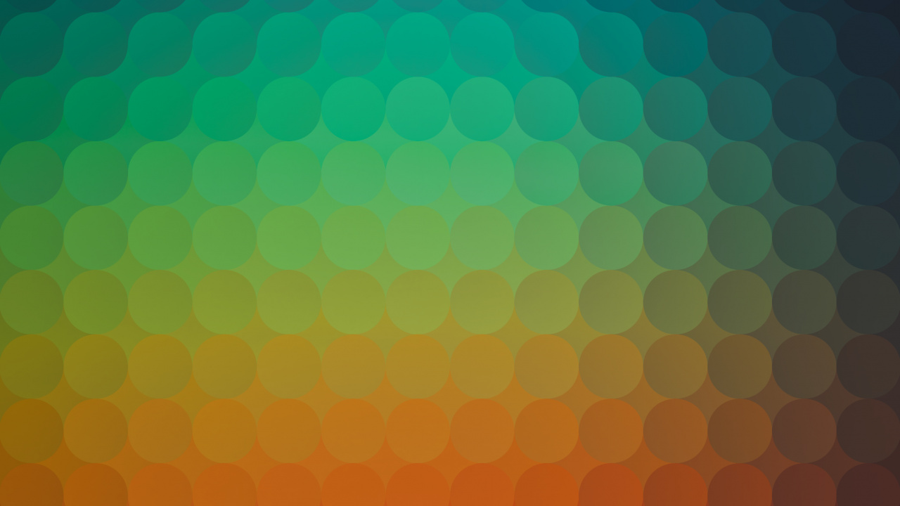 Обои атмосфера, красочность, зеленый, желтый, Апельсин в разрешении 1280x720